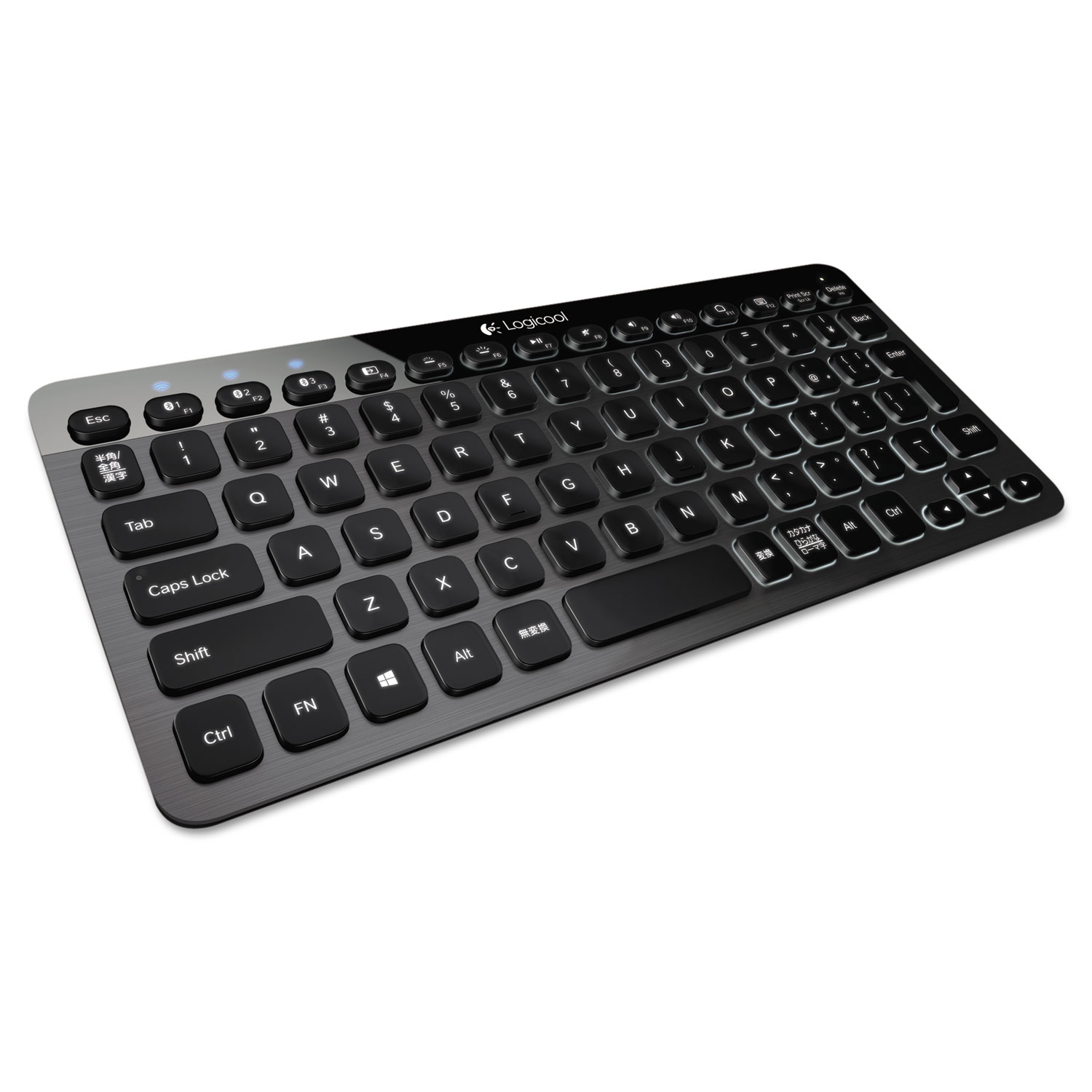K810 Illuminated Keyboard, Bluetooth, Black