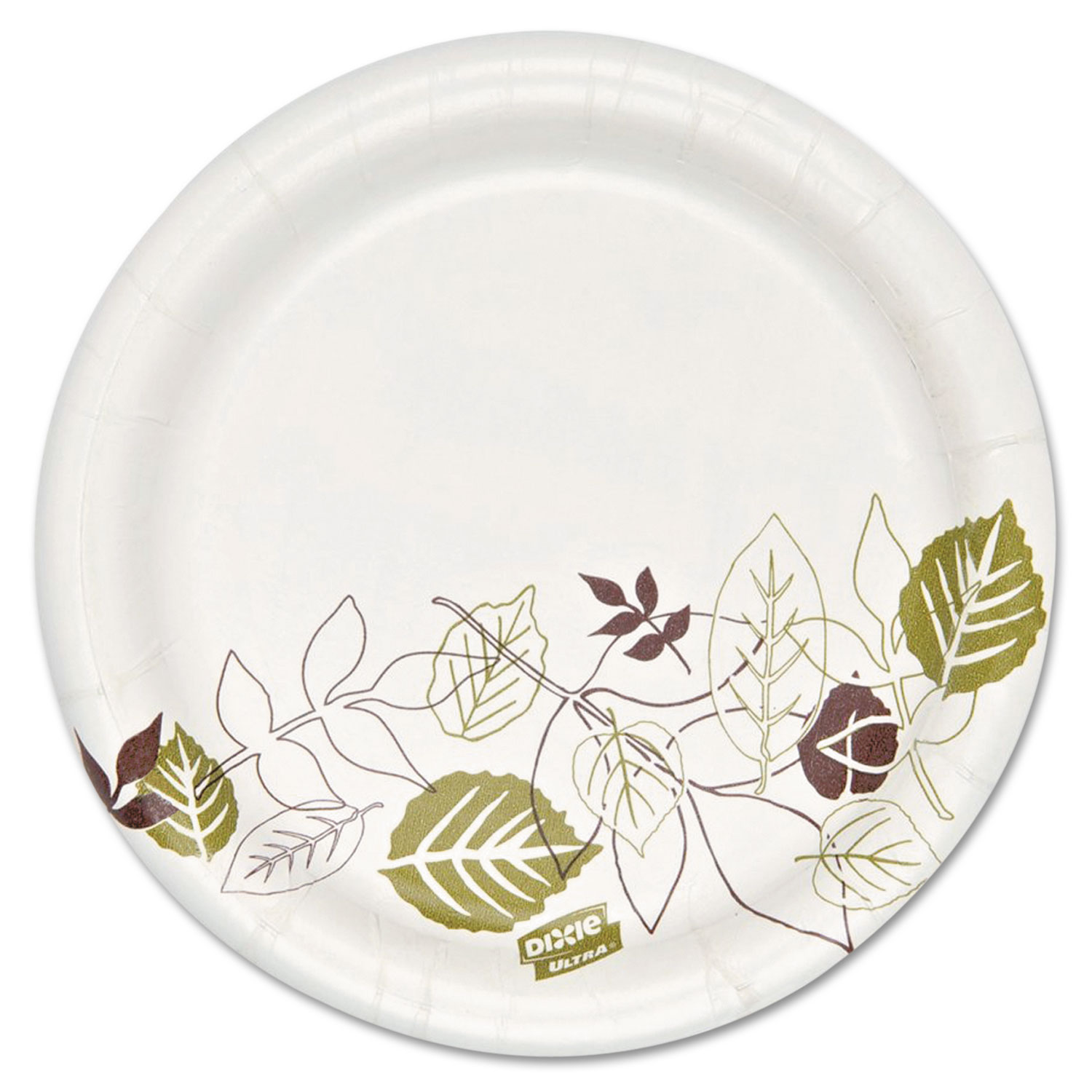 Dixie Ultra Disposable Paper Plates, Multicolor, 10 in, 100 Count 