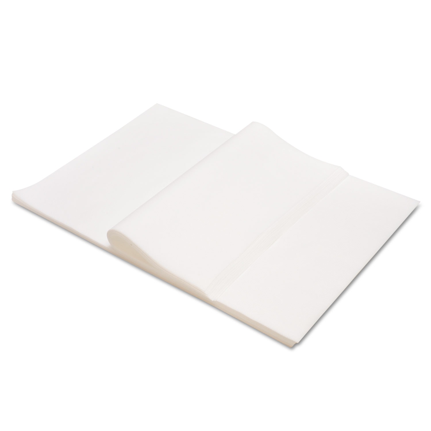 Smart Fab Disposable Fabric, 9 x 12 Sheets, White, 45 per pack