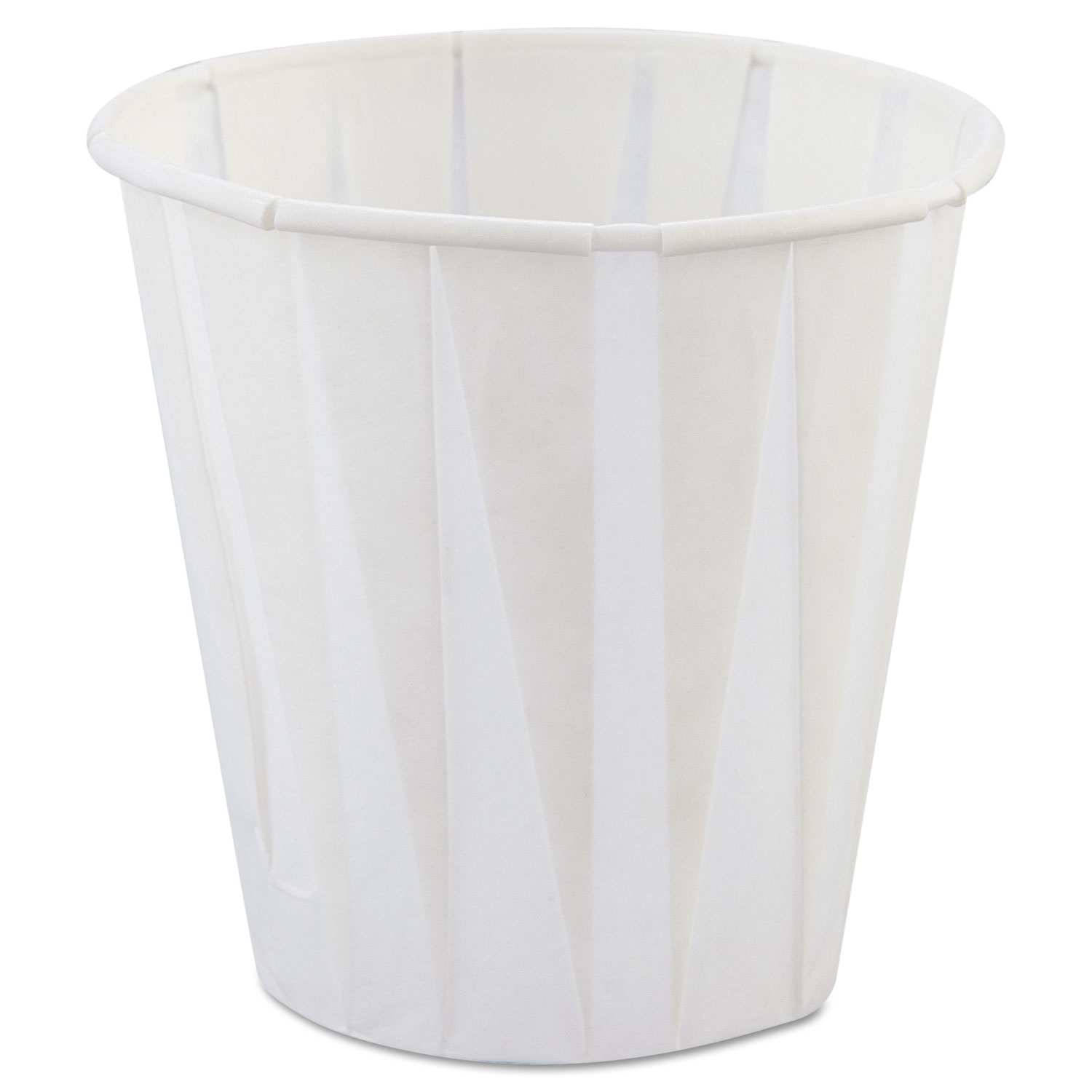  Genpak W450F--- Paper Drinking Cups, 3.5oz, White, 2500/Carton (GNPW450F) 