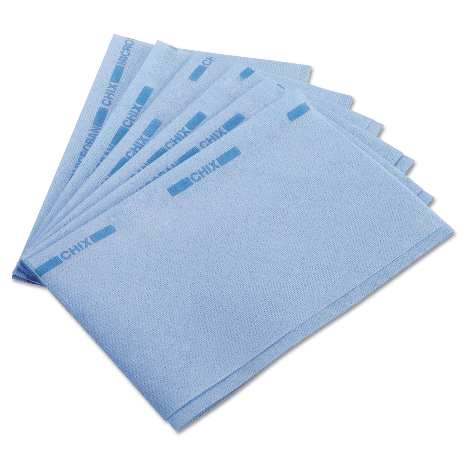  Chix CHI 8253 Food Service Towels, 13 x 21, Blue, 150/Carton (CHI8253) 