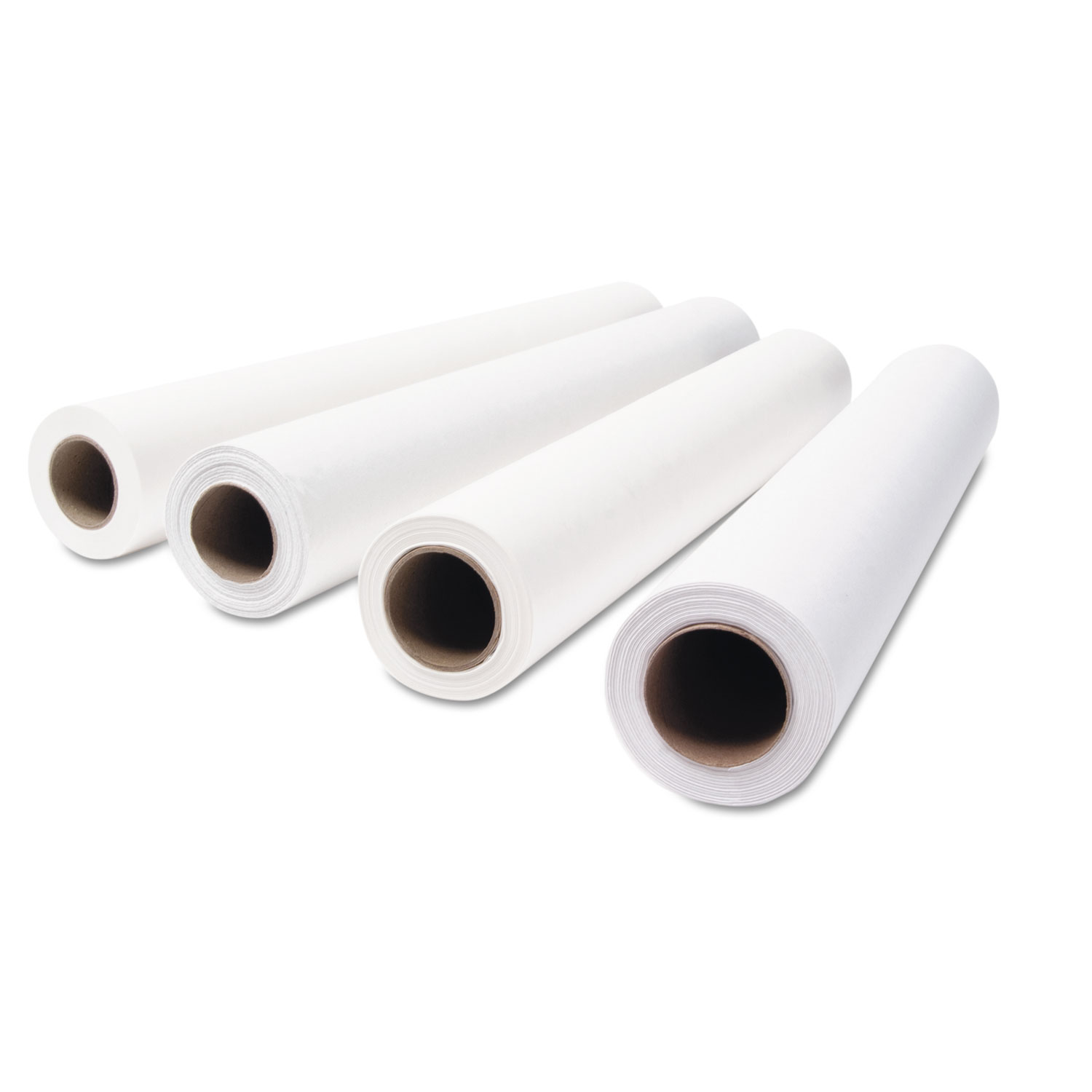 Standard Exam Table Paper, Smooth Texture, 18 x 225ft, White, 12/Carton