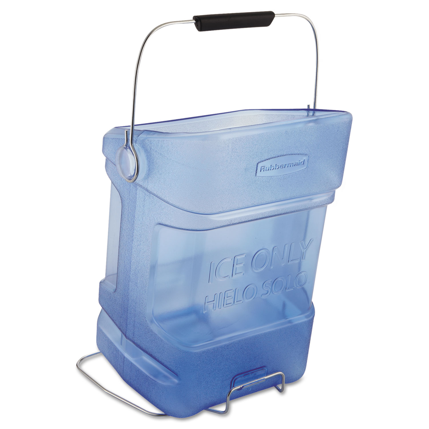  Rubbermaid Commercial FG9F5400TBLUE Ice Tote, 5.5gal, Blue, With Hook Assembly (RCP9F54TBL) 