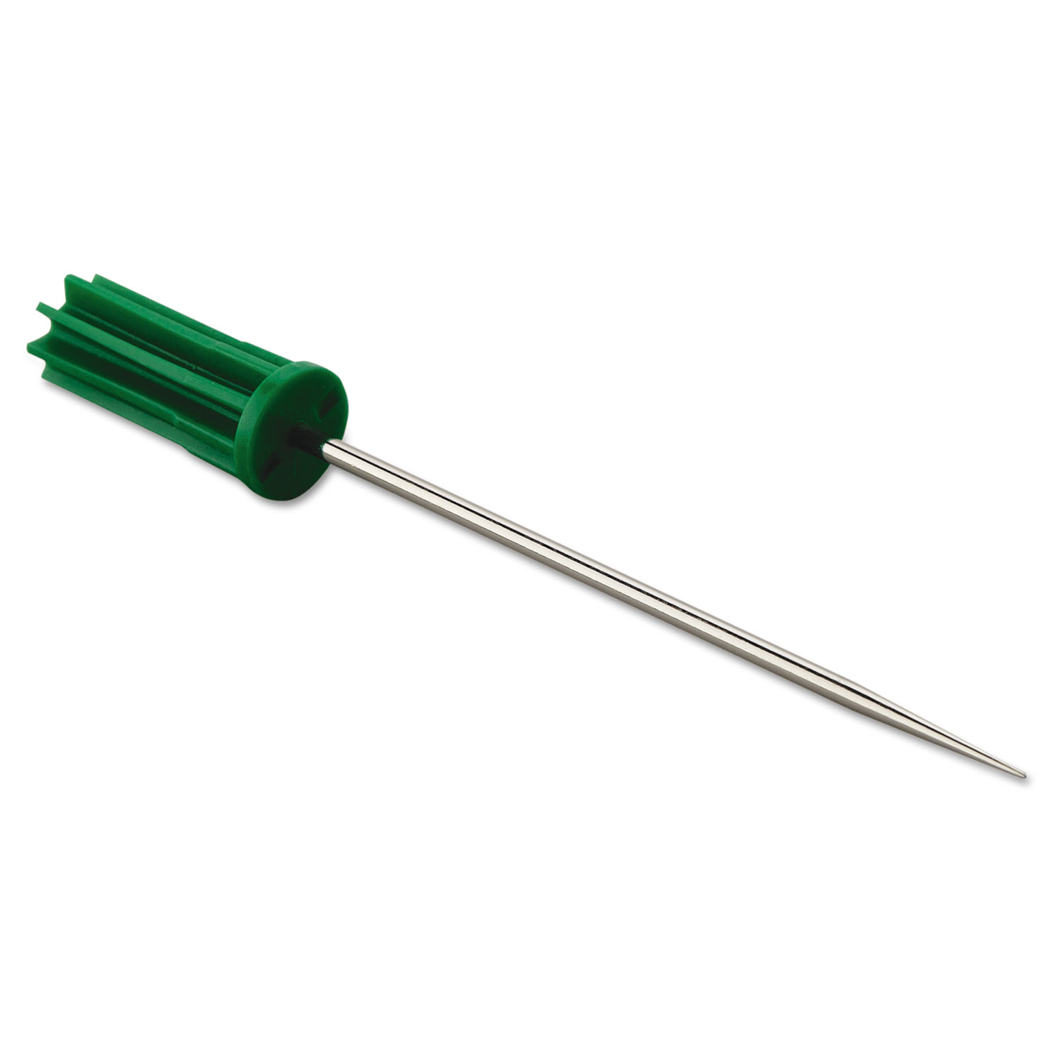 People's PaperPicker Replacement Pin Plugs, 4", Stainless Steel/Green