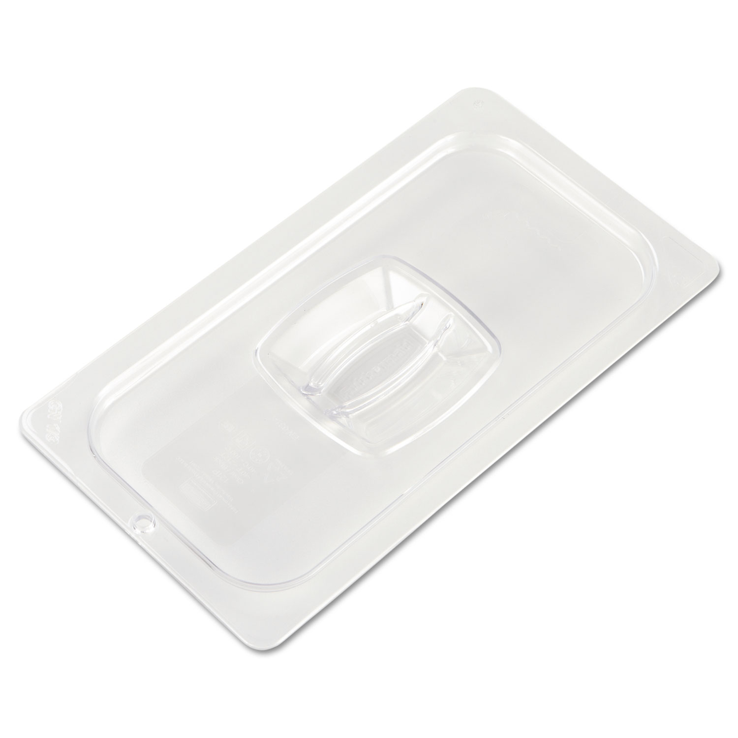  Rubbermaid Commercial FG121P23CLR Cold Food Pan Covers, 6 7/8w x 12 4/5d, Clear (RCP121P23CLE) 