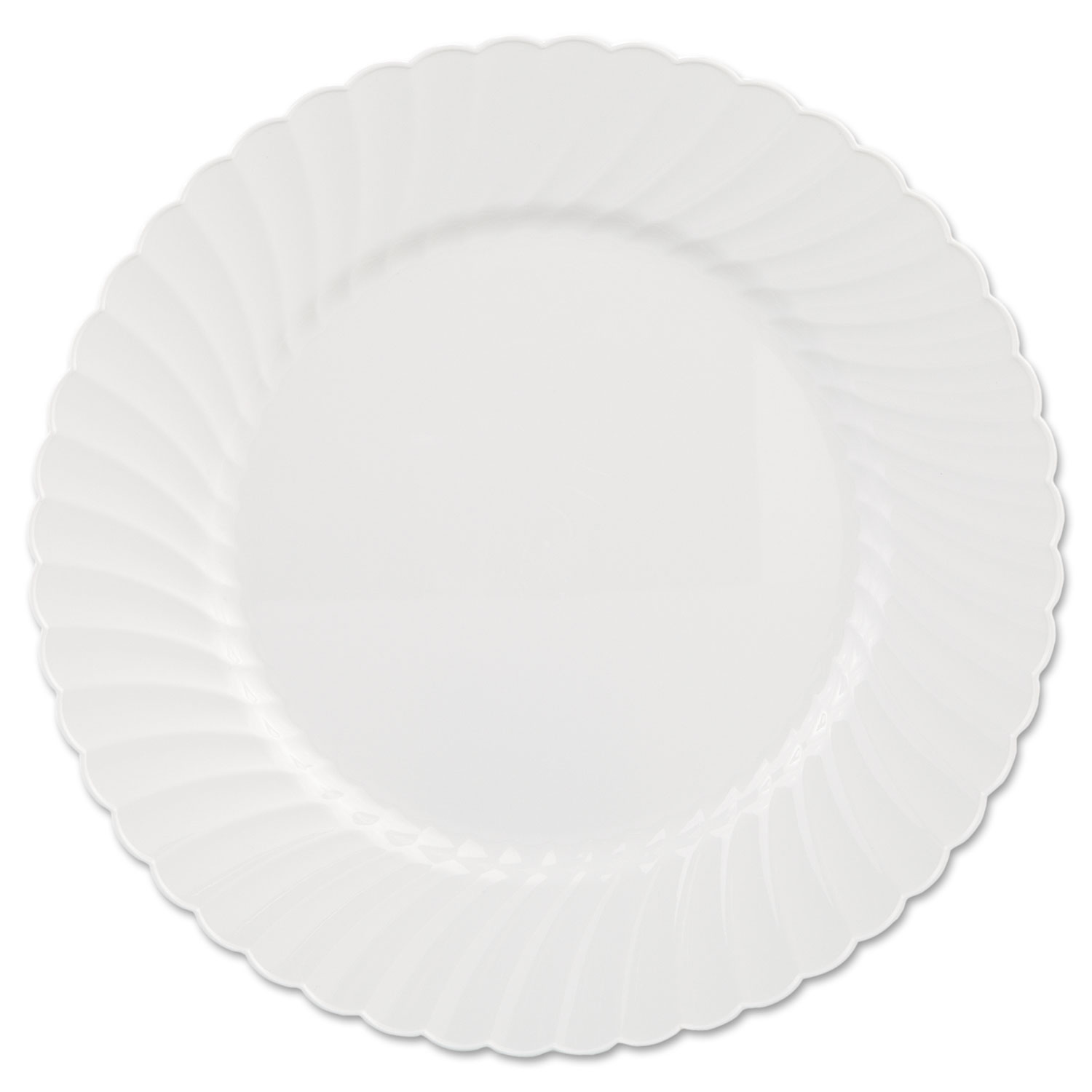  WNA WNA CW10144W Classicware Plates, Plastic, 10.25 in, White (WNACW10144W) 