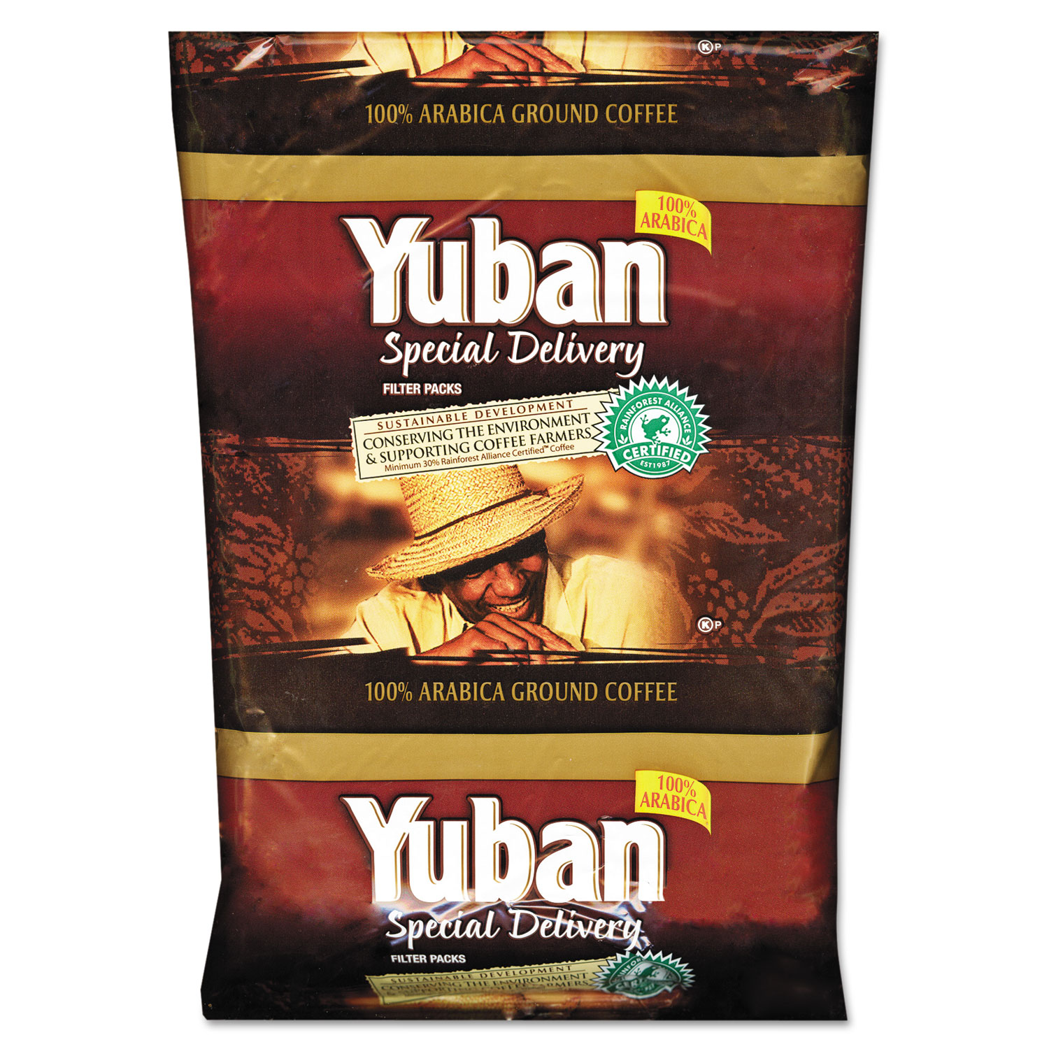  Yuban GEN86307 Special Delivery Coffee, Colombian, 1.2 oz Packs, 42/Carton (YUB863070) 