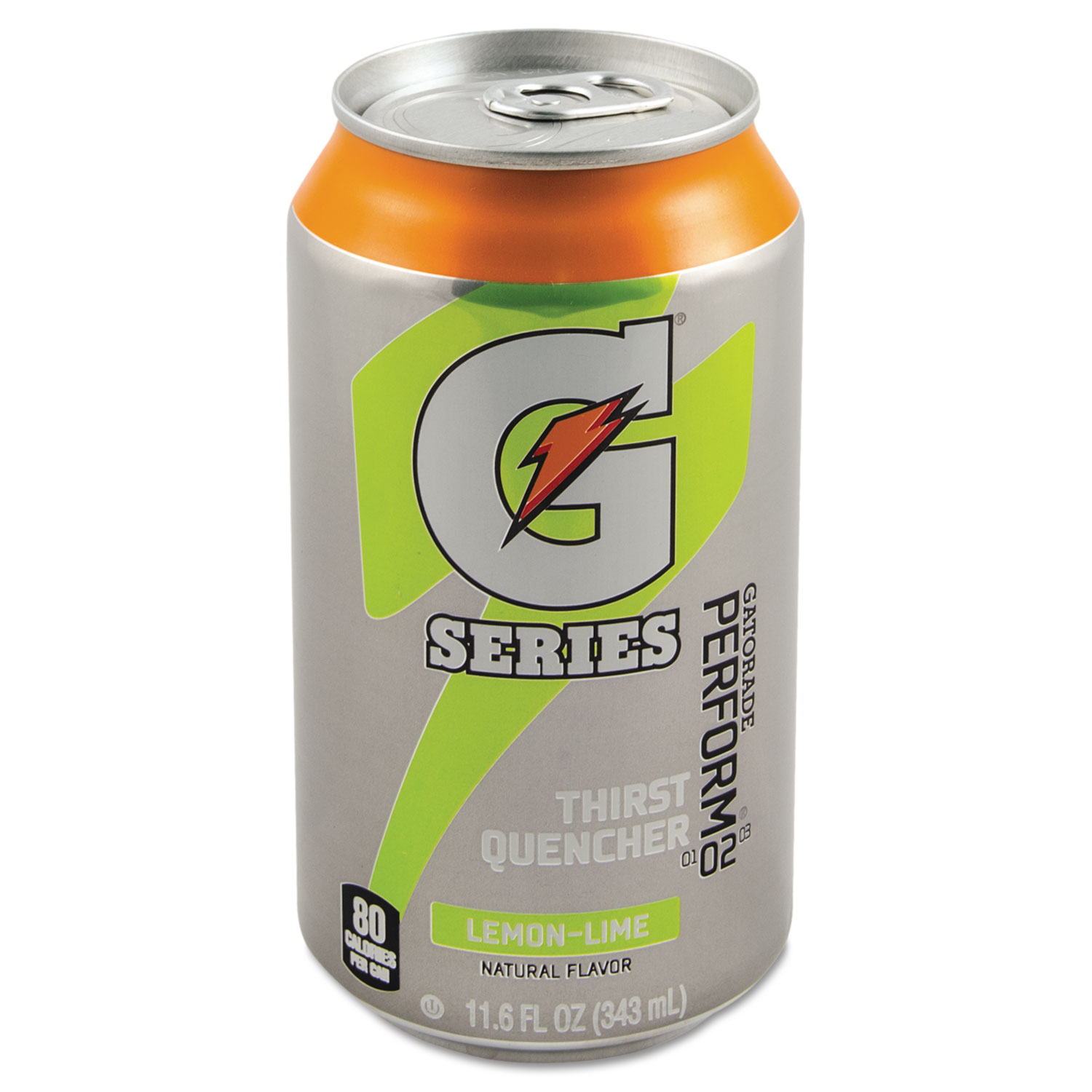  Gatorade 00901 Thirst Quencher Can, Lemon-Lime, 11.6oz Can, 24/Carton (GTD00901) 