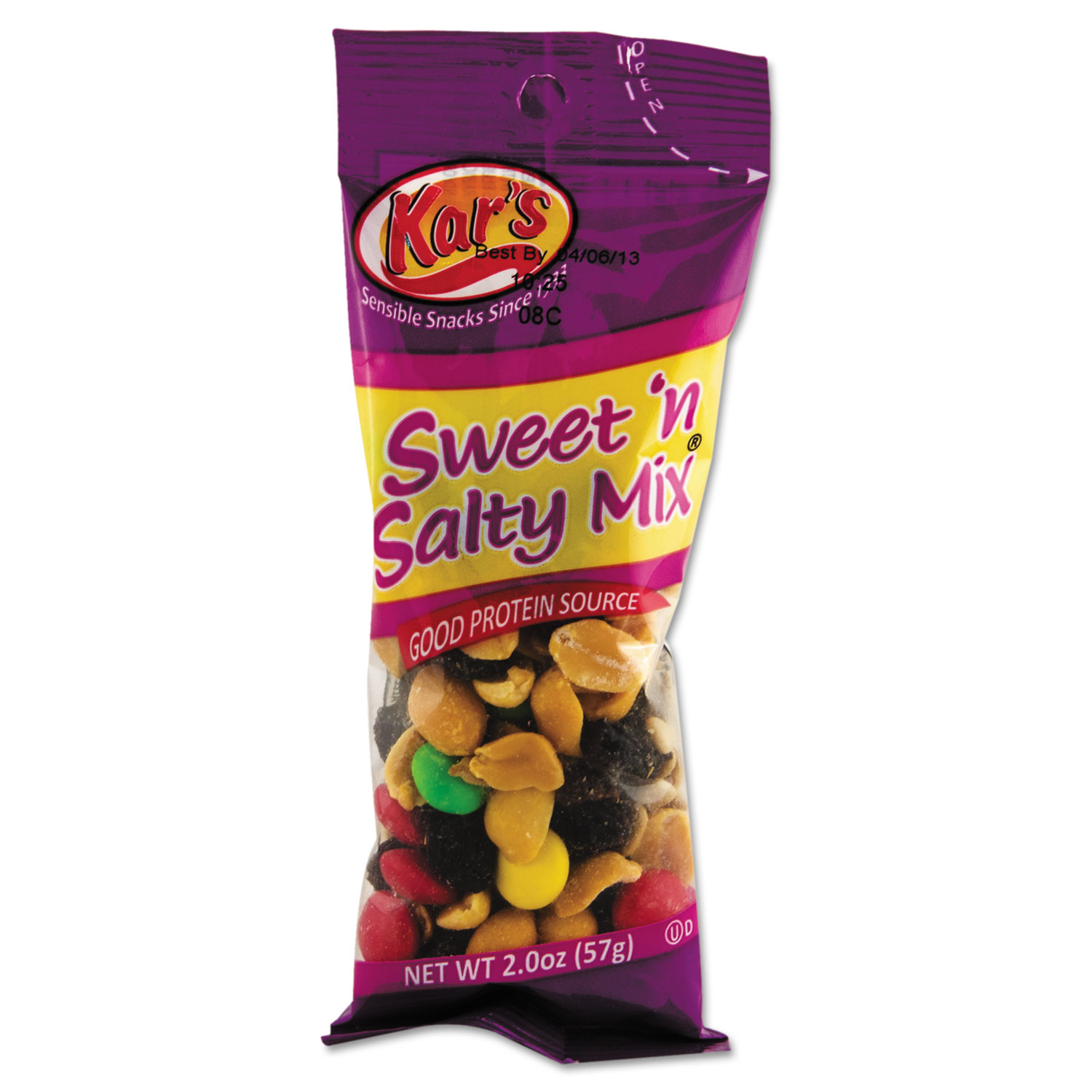 Nuts Caddy, Sweet N Salty Mix, 2oz Packets, 24/Box