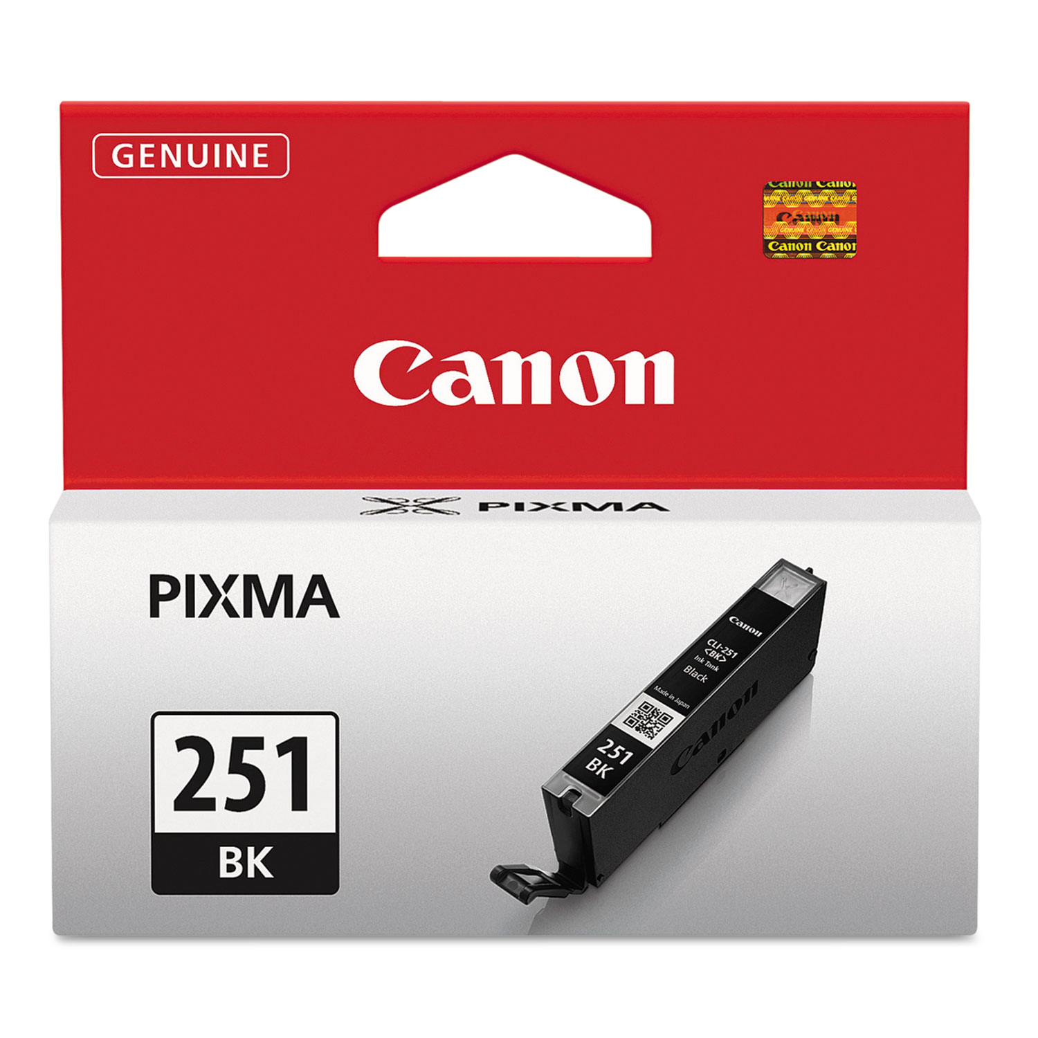  Canon 6513B001 6513B001 (CLI-251) ChromaLife100+ Ink, 1105 Page-Yield, Black (CNM6513B001) 