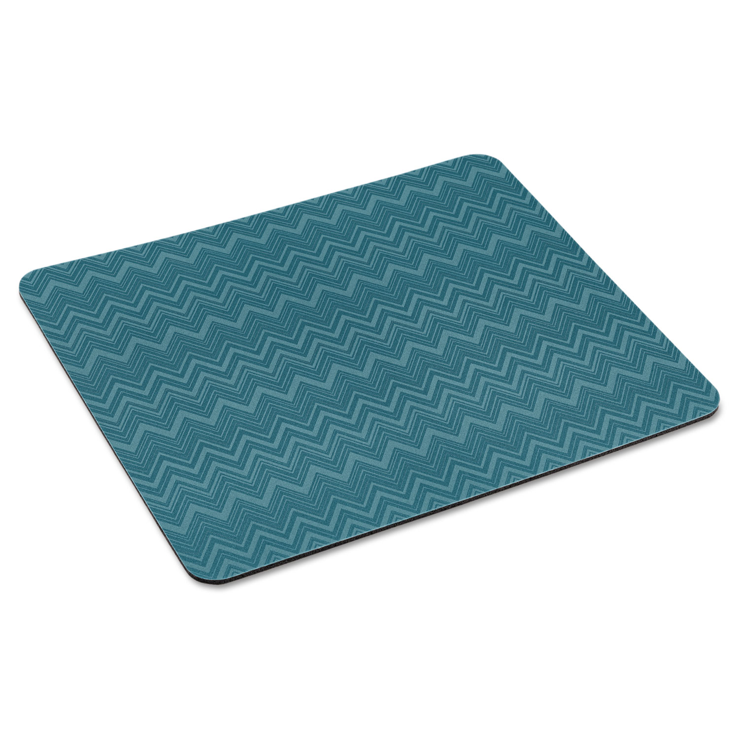 Mouse Pad with Precise Mousing Surface, 9 x 8 x 1/5, Chevron Design