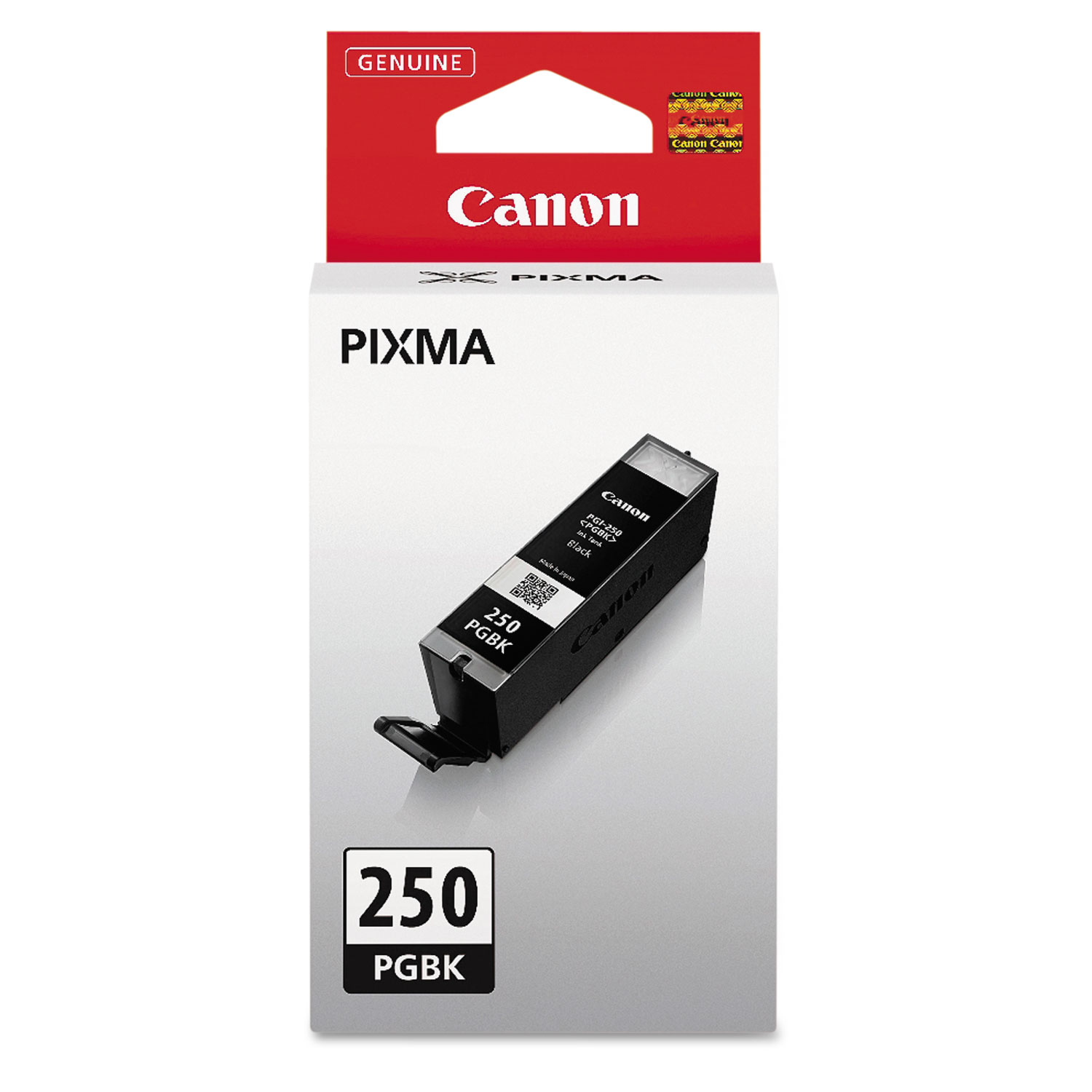  Canon 6497B001 6497B001 (PGI-250) ChromaLife100+ Ink, 300 Page-Yield, Black (CNM6497B001) 