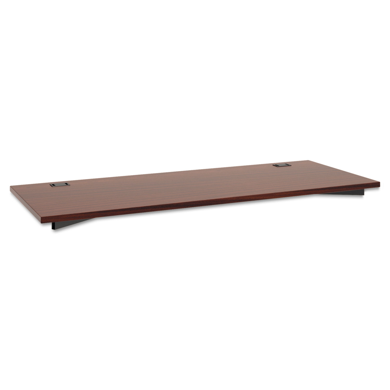 Manage Series Worksurface, Laminate, 60w x 23-1/2d x 1h, Chestnut