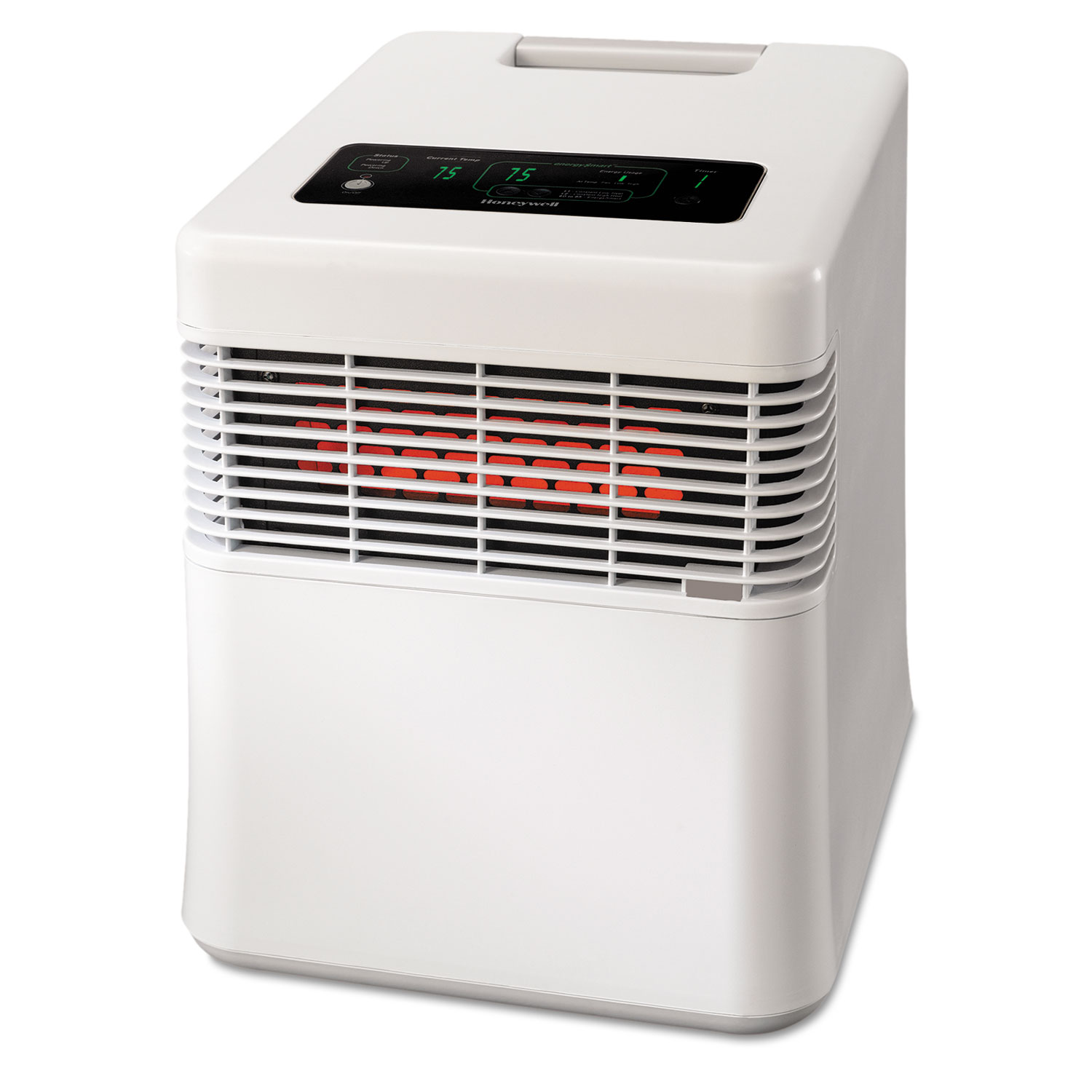  Honeywell HZ970 Energy Smart HZ-970 Infrared Heater, 15 87/100 x 17 83/100 x 19 18/25, White (HWLHZ970) 