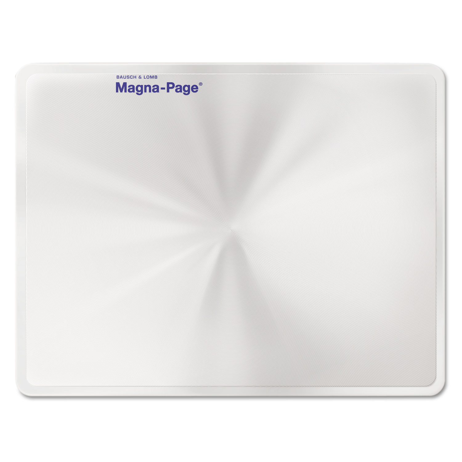  Bausch & Lomb 81-90-07 2X Magna-Page Full-Page Magnifier w/Molded Fresnel Lens, 8 1/4 x 10 3/4 (BAL819007) 