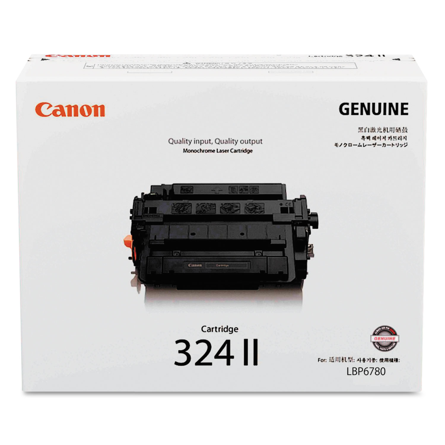  Canon 3482B003 3482B003 (324LL) High-Yield Toner, 12500 Page-Yield, Black (CNM3482B003) 