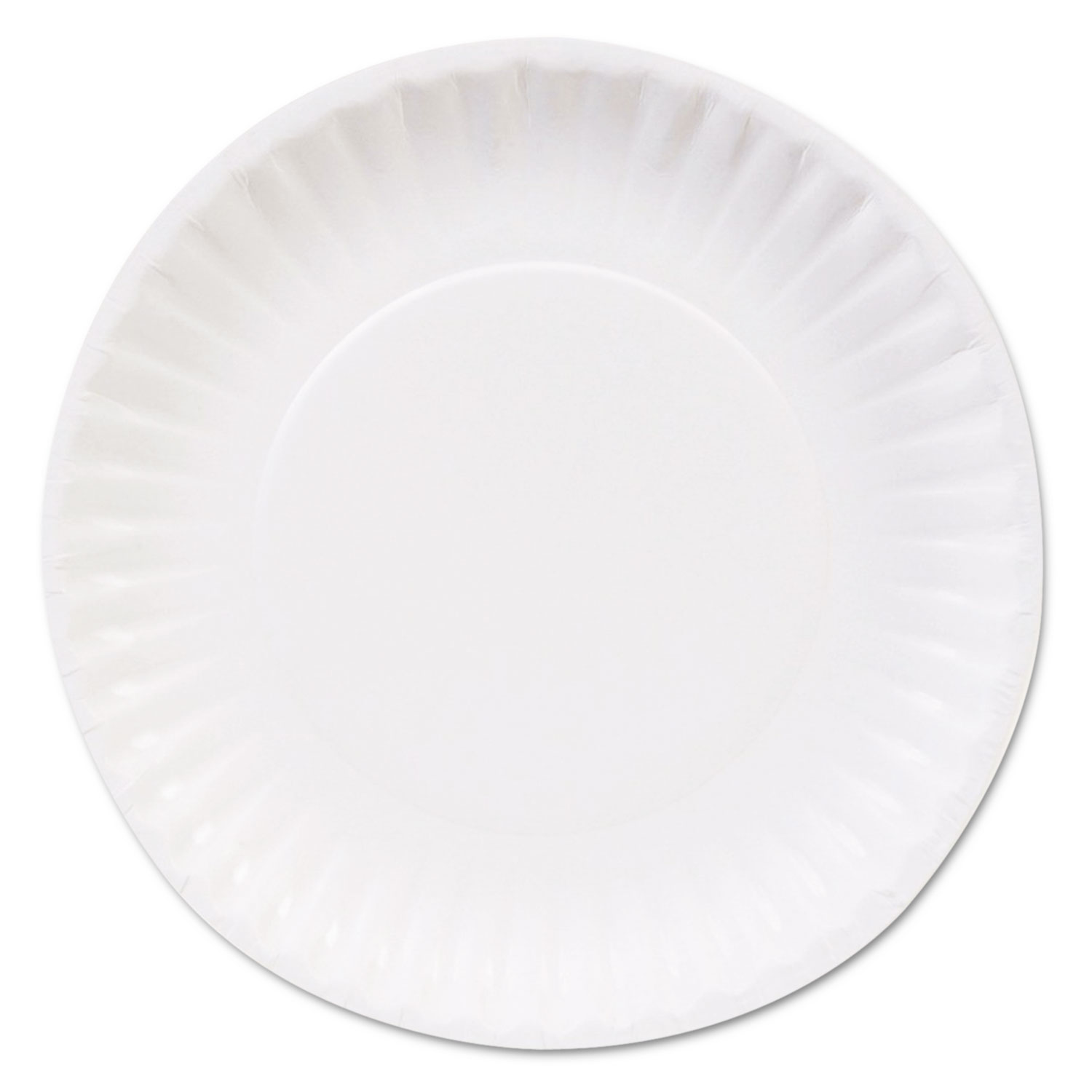  Dixie Basic DBP06W Clay Coated Paper Plates, 6, White, 100/Pack (DXEDBP06W) 