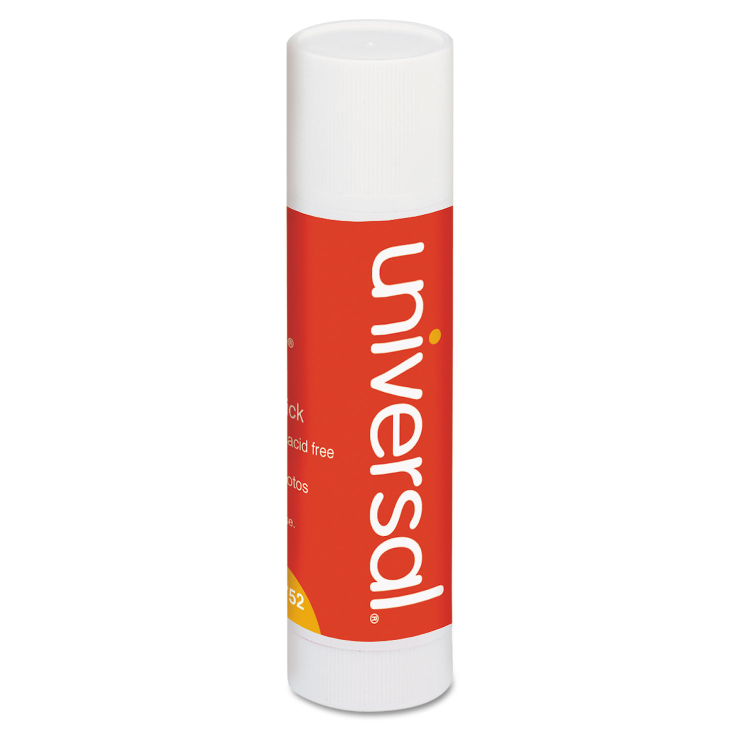  Universal UNV76752 Glue Stick, 1.3 oz, Applies and Dries Clear, 12/Pack (UNV76752) 