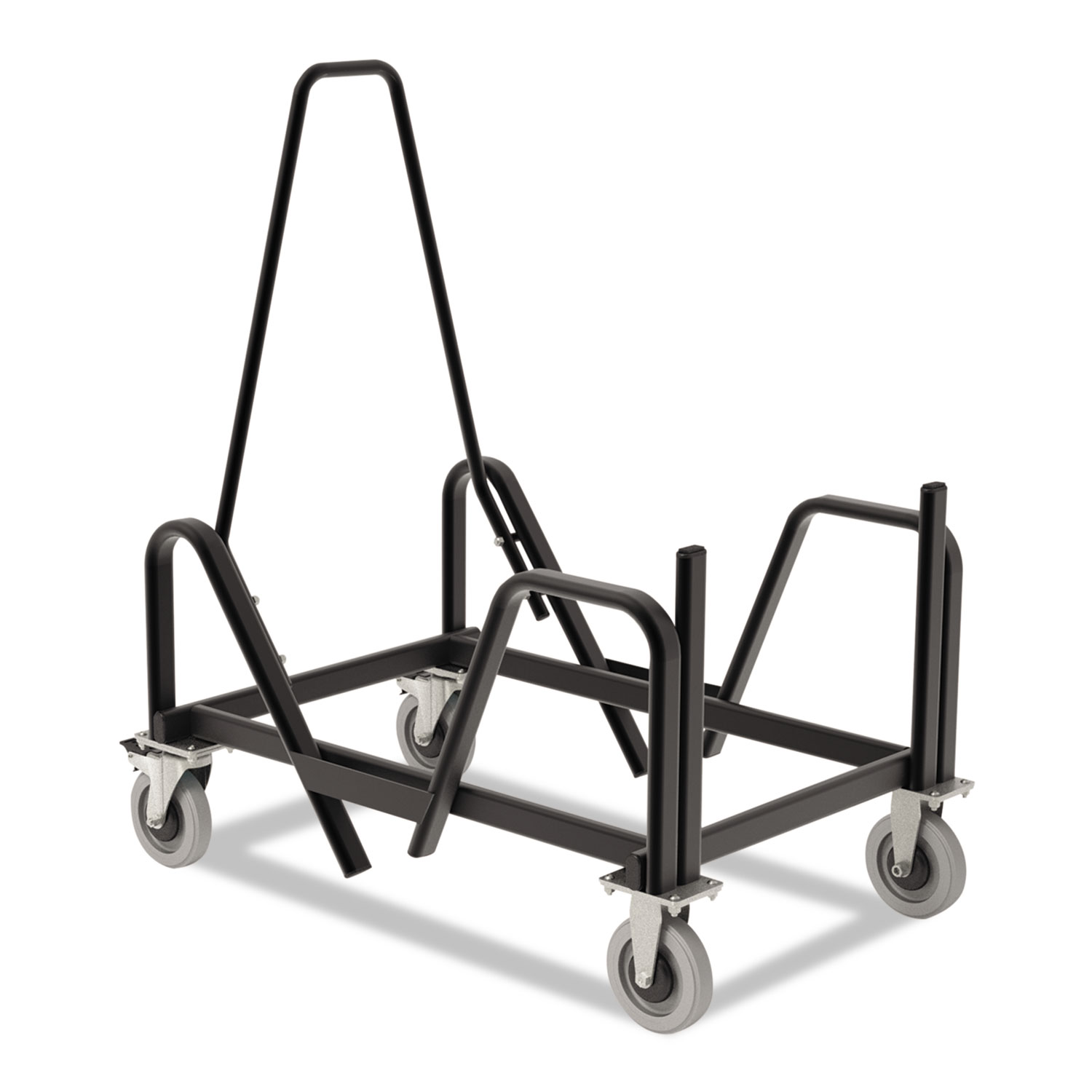 Motivate Seating Cart High-Density Stacking Chairs, 21-3/8 x 34-1/4 x 36-5/8,Blk