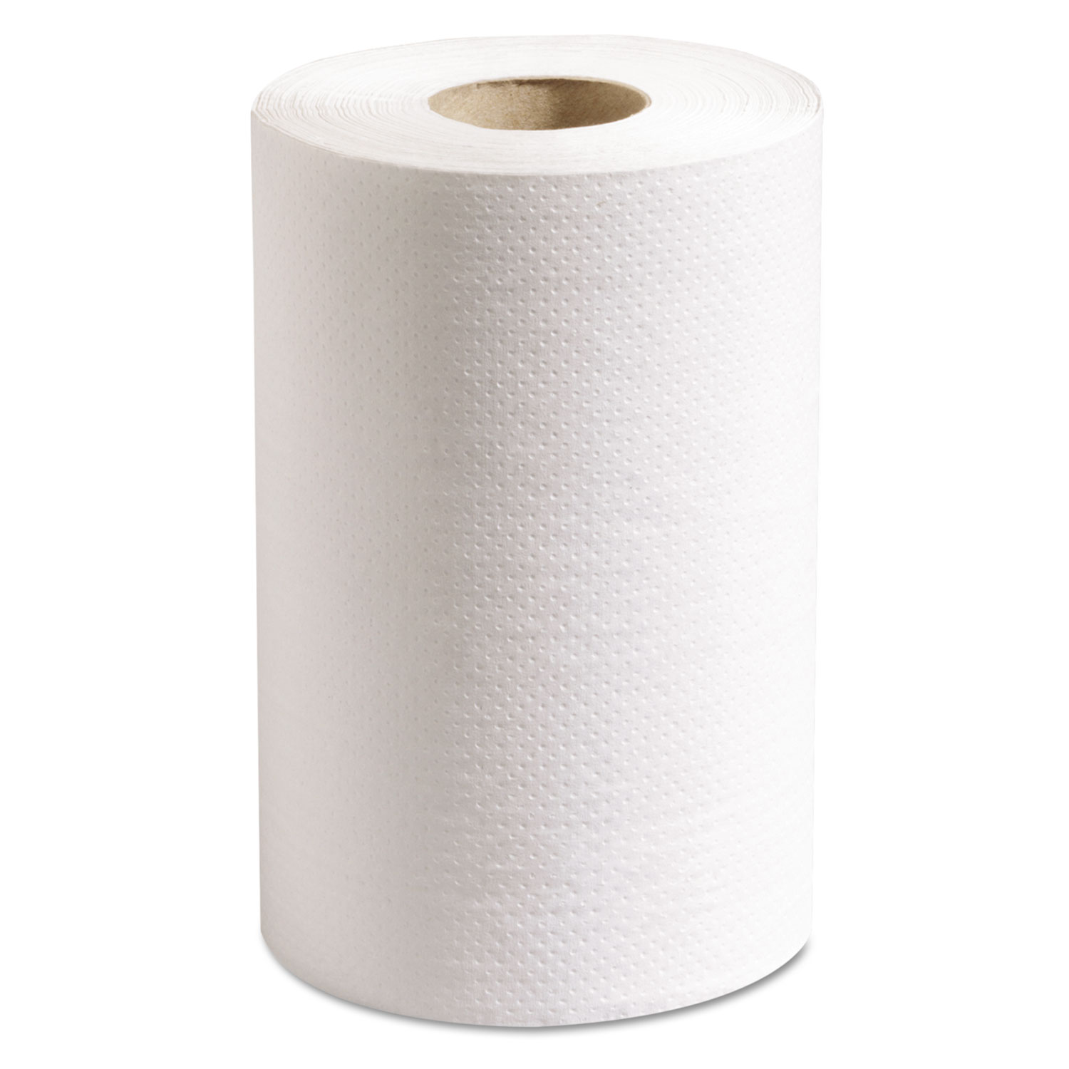 100% Recycled Hardwound Roll Paper Towels, 7 7/8 x 350 ft, White, 12 Rolls/Ct