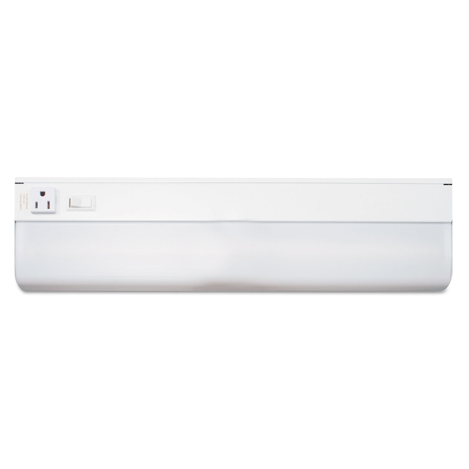  Ledu L9011 Under-Cabinet Fluorescent Fixture, Steel, 18.25w x 4d x 1.63h, White (LEDL9011) 