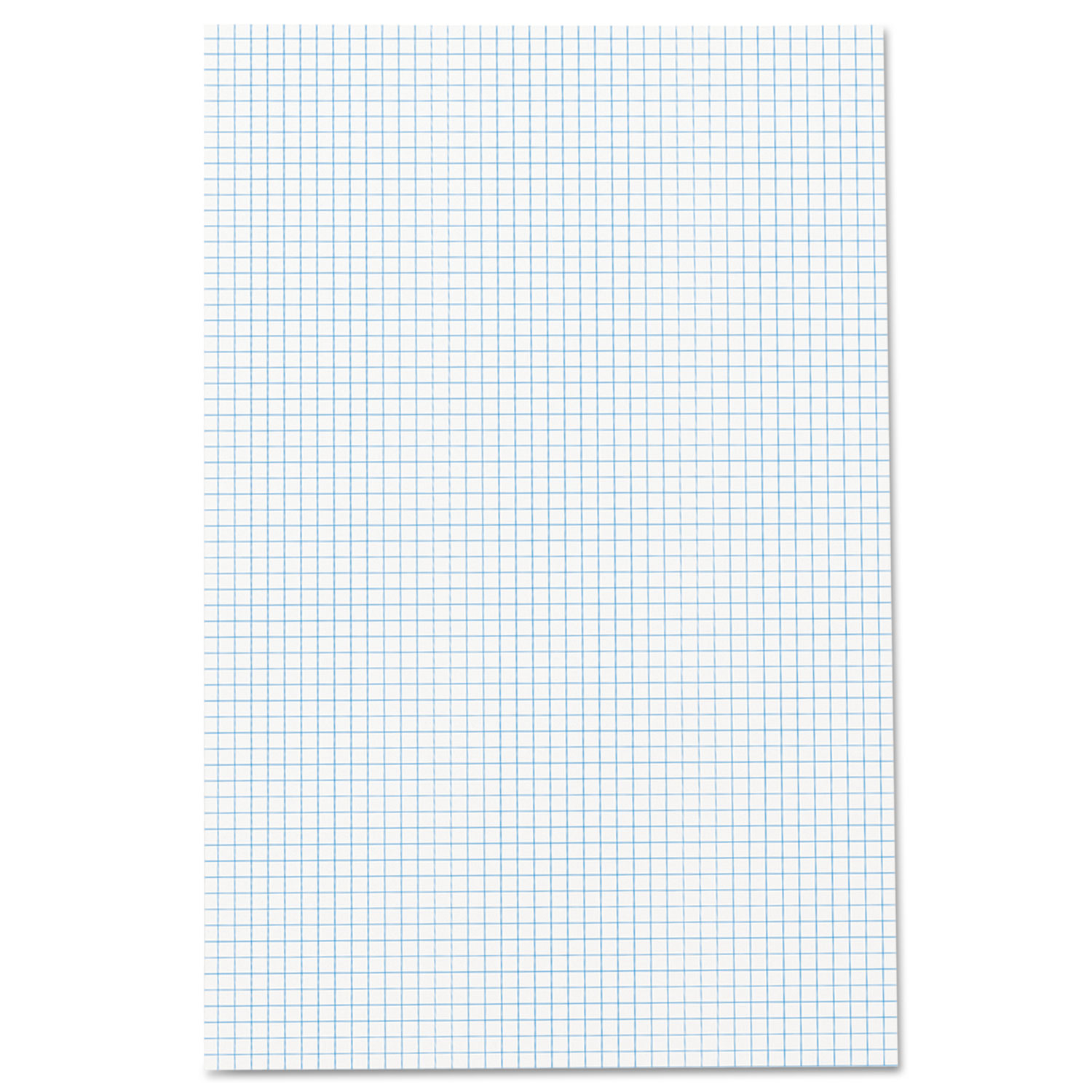 Ampad 22-037 Quadrille Pads, 4 sq/in Quadrille Rule, 11 x 17, White, 50 Sheets (TOP22037) 