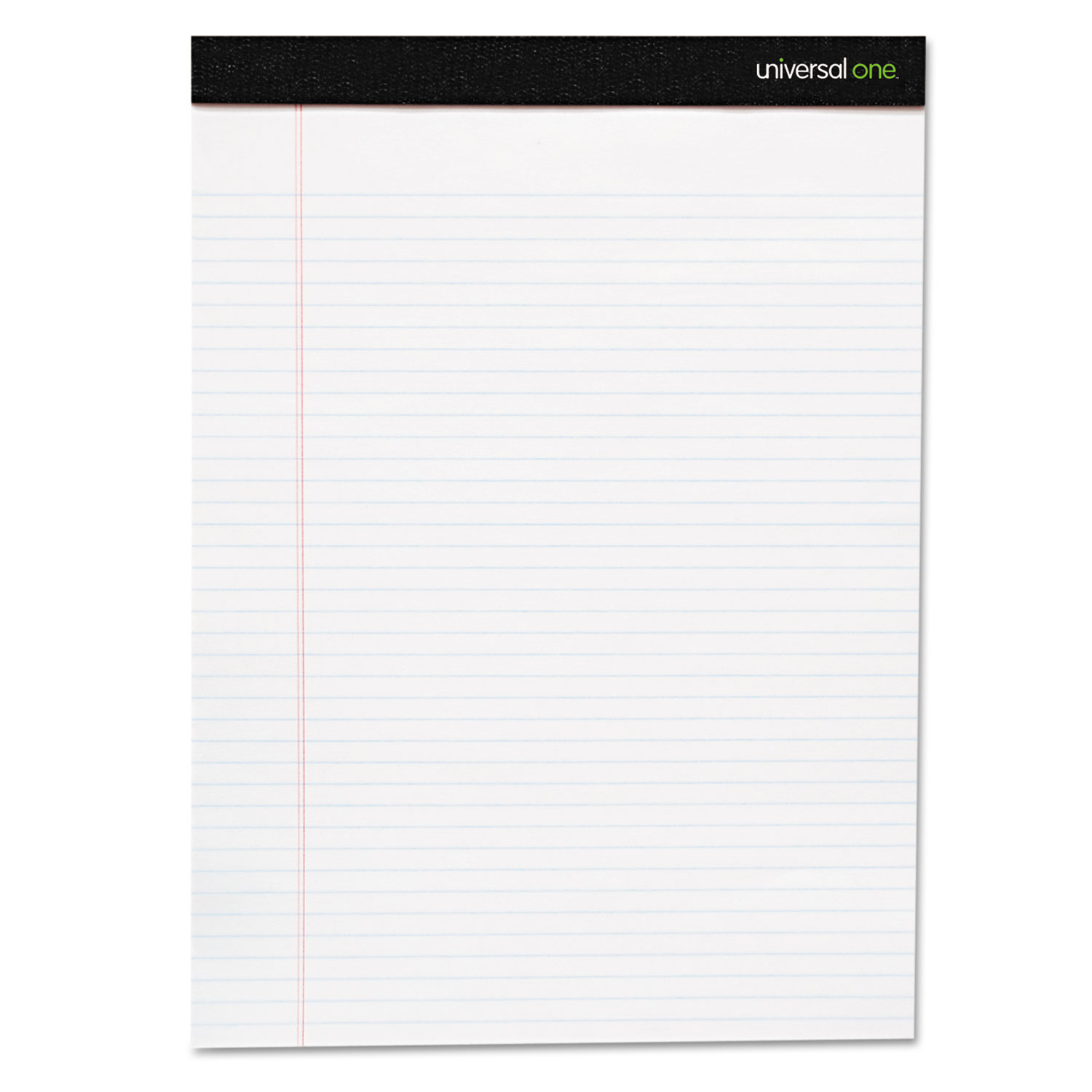  Universal UNV56300 Premium Ruled Writing Pads, Narrow Rule, 5 x 8, White, 50 Sheets, 6/Pack (UNV56300) 