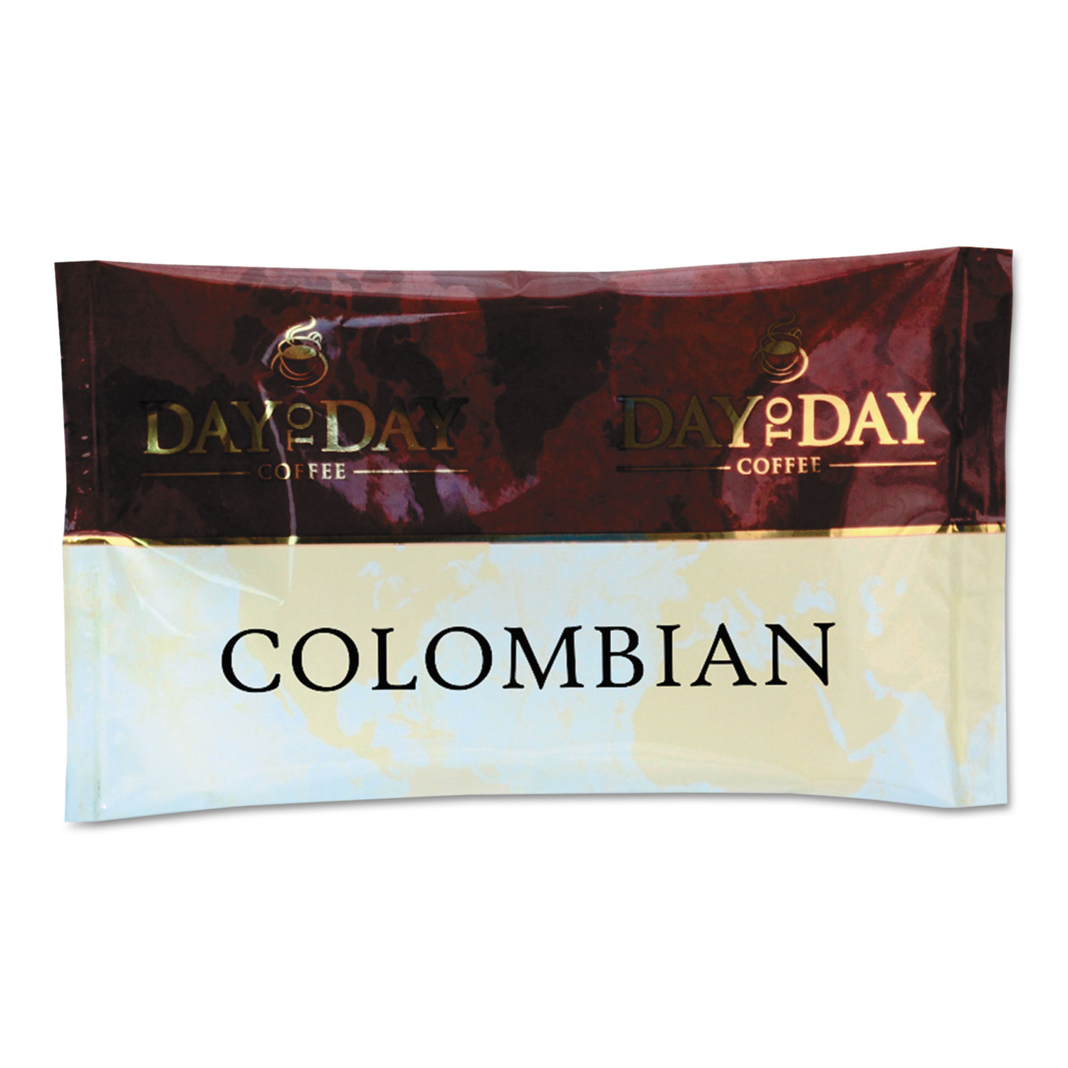  Day to Day Coffee PCO23001 100% Pure Coffee, Colombian Blend, 1.5 oz Pack, 42 Packs/Carton (PCO23001) 