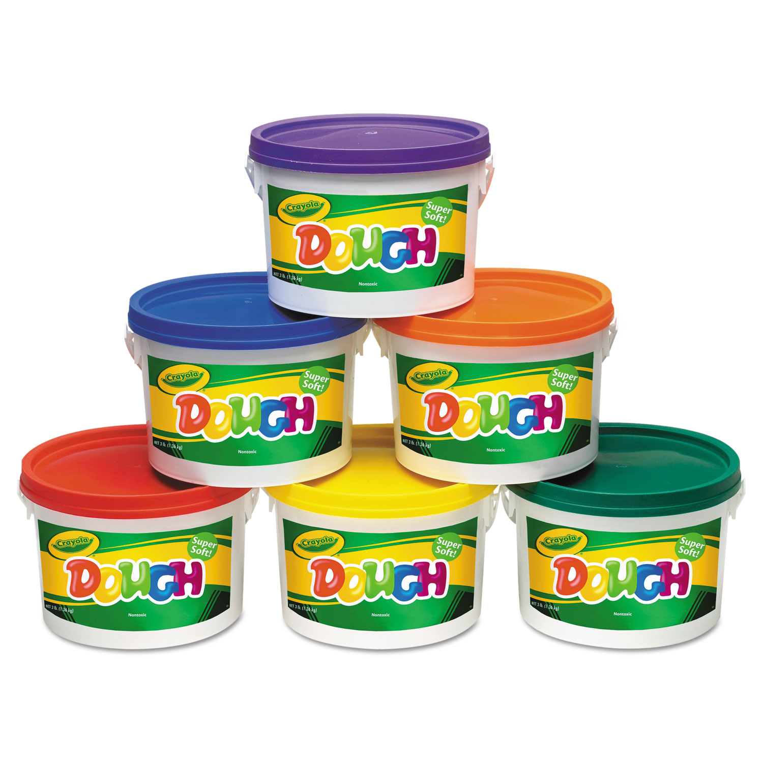 Dough Classpack, 3 oz, 8 Assorted Colors - mastersupplyonline