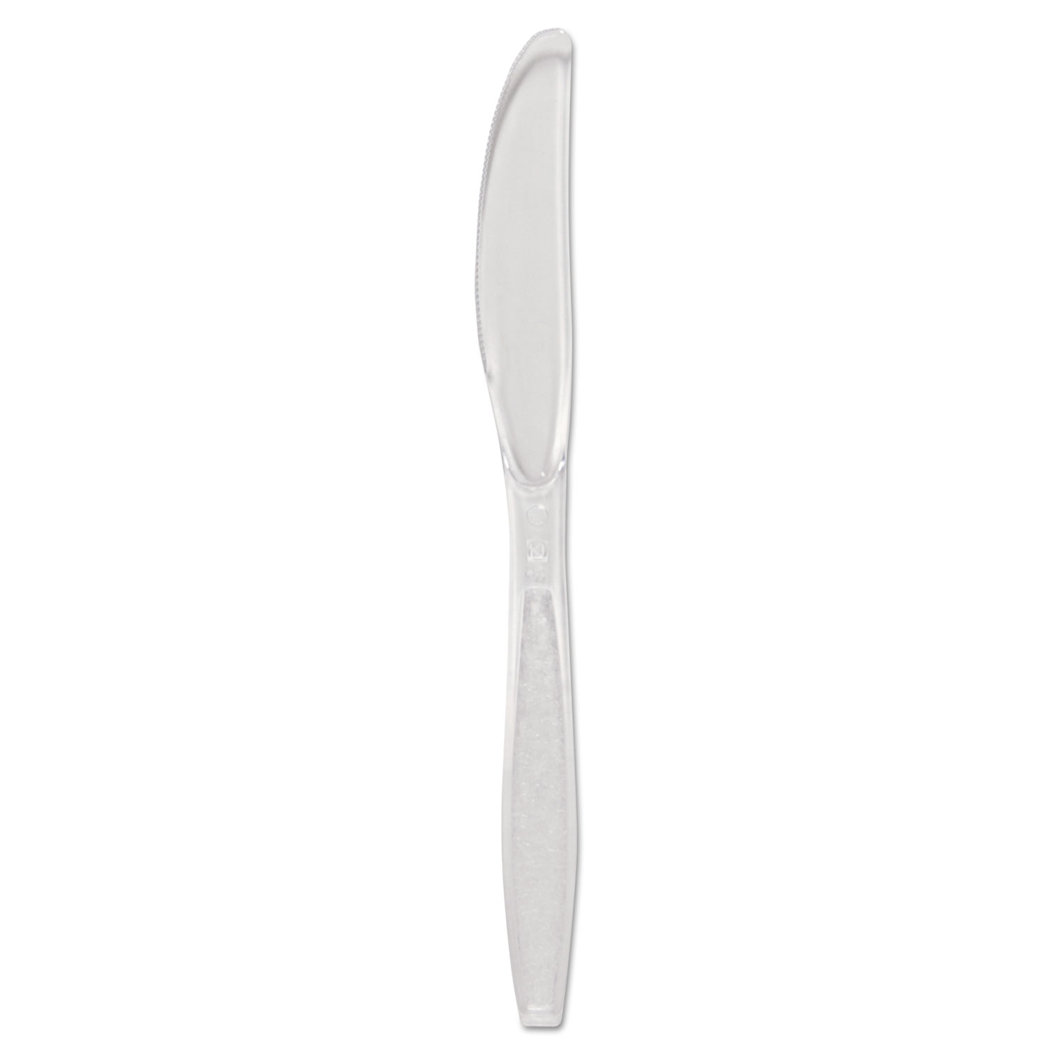  Dart GDC6KN-0090 Guildware Heavyweight Plastic Cutlery, Knives, Clear, 1000/Carton (SCCGDC6KN0090) 
