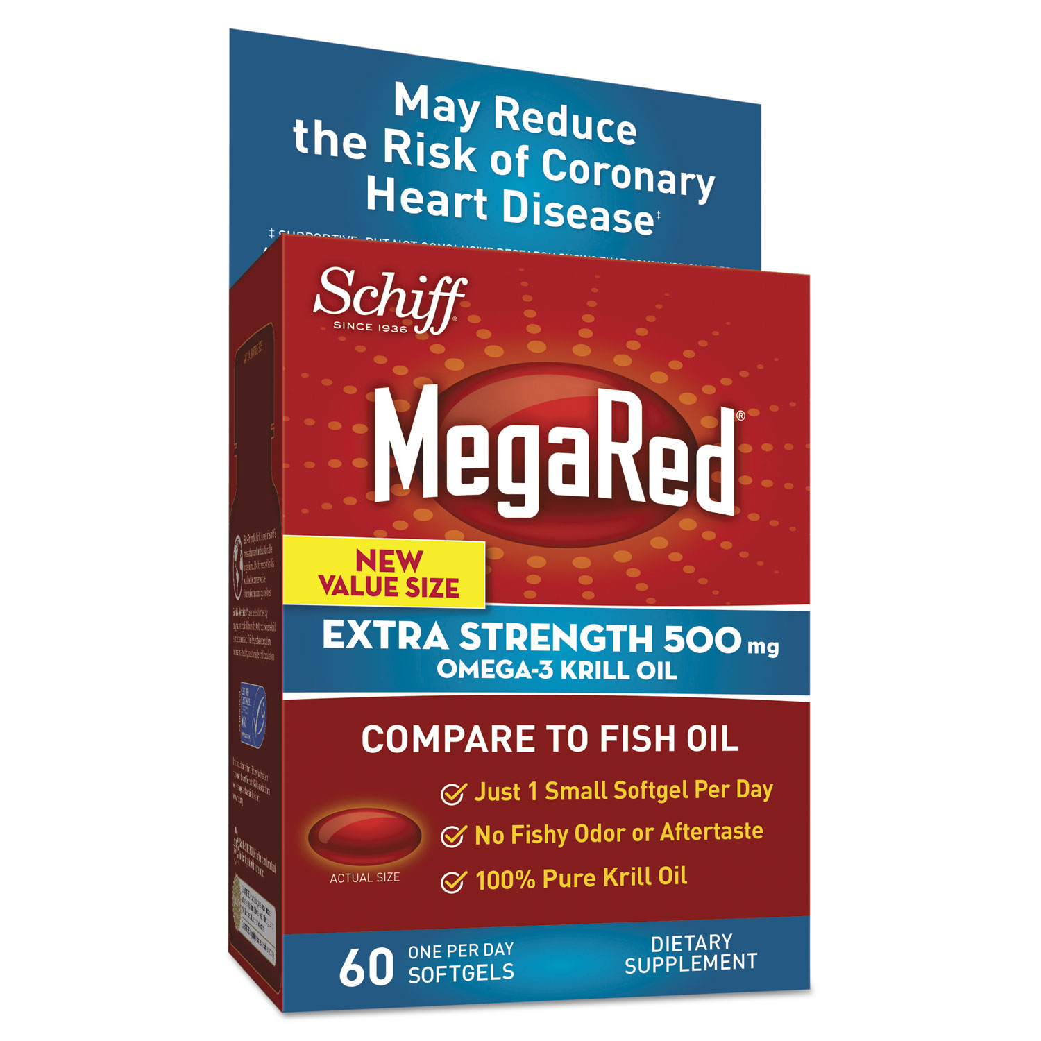 Extra Strength Omega-3 Krill Oil Softgel, 60 Count