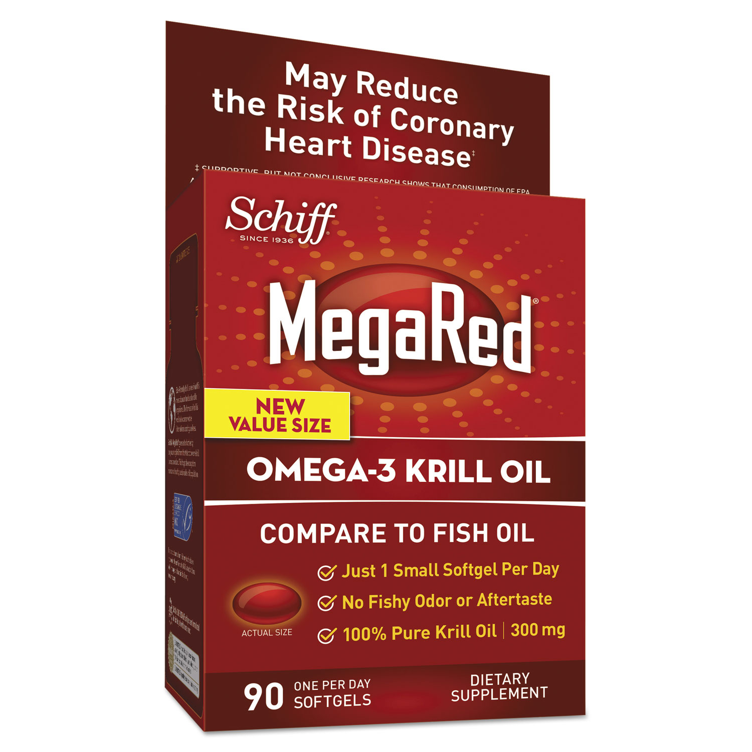 Omega-3 Krill Oil Softgel, 90 Count