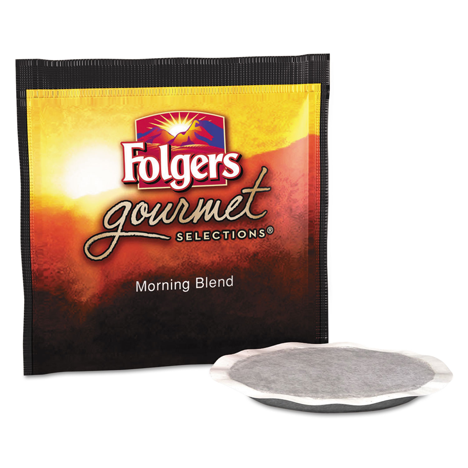  Folgers 2550063104 Gourmet Selections Coffee Pods, Morning Blend, 18/Box (FOL63104) 