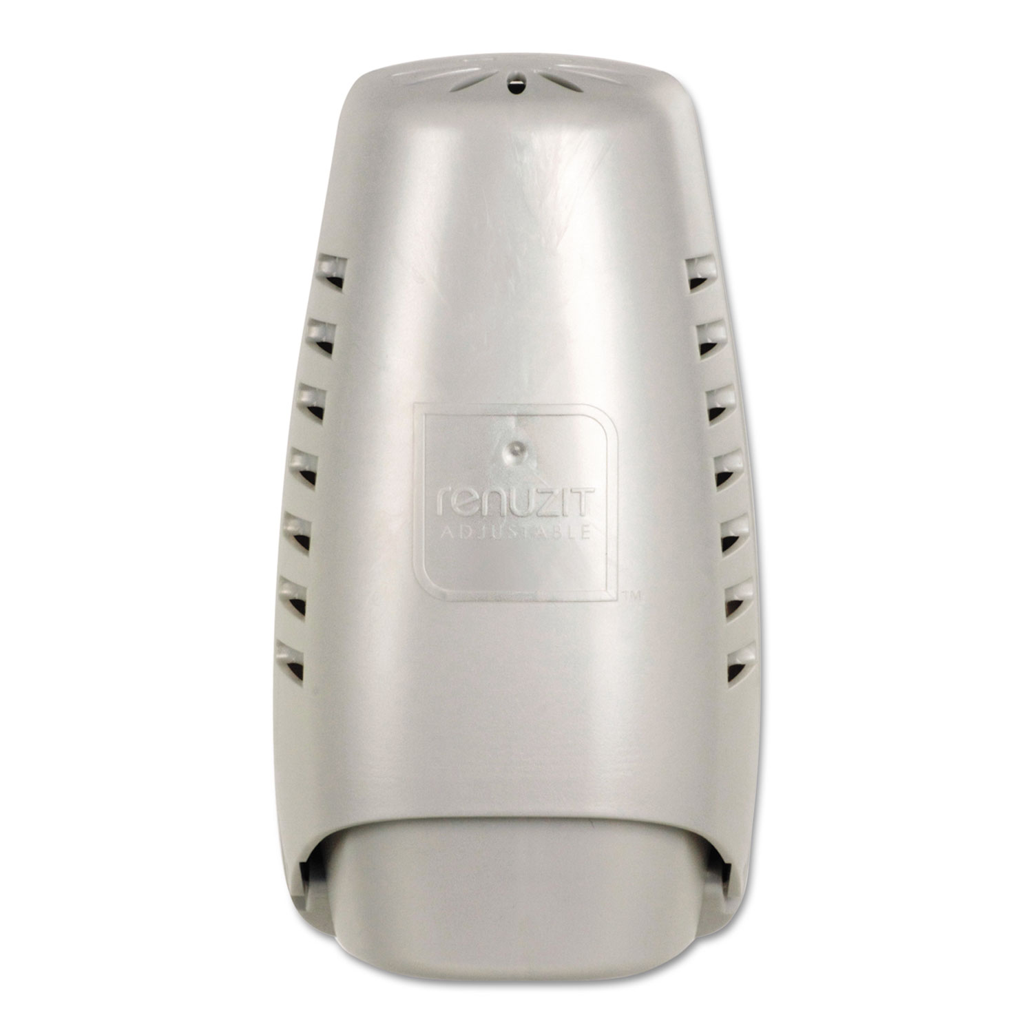 Renuzit 04395CT Wall Mount Air Freshener Dispenser, 3.75 x 3.25 x 7.25, Silver, 6/Carton (DIA04395CT) 