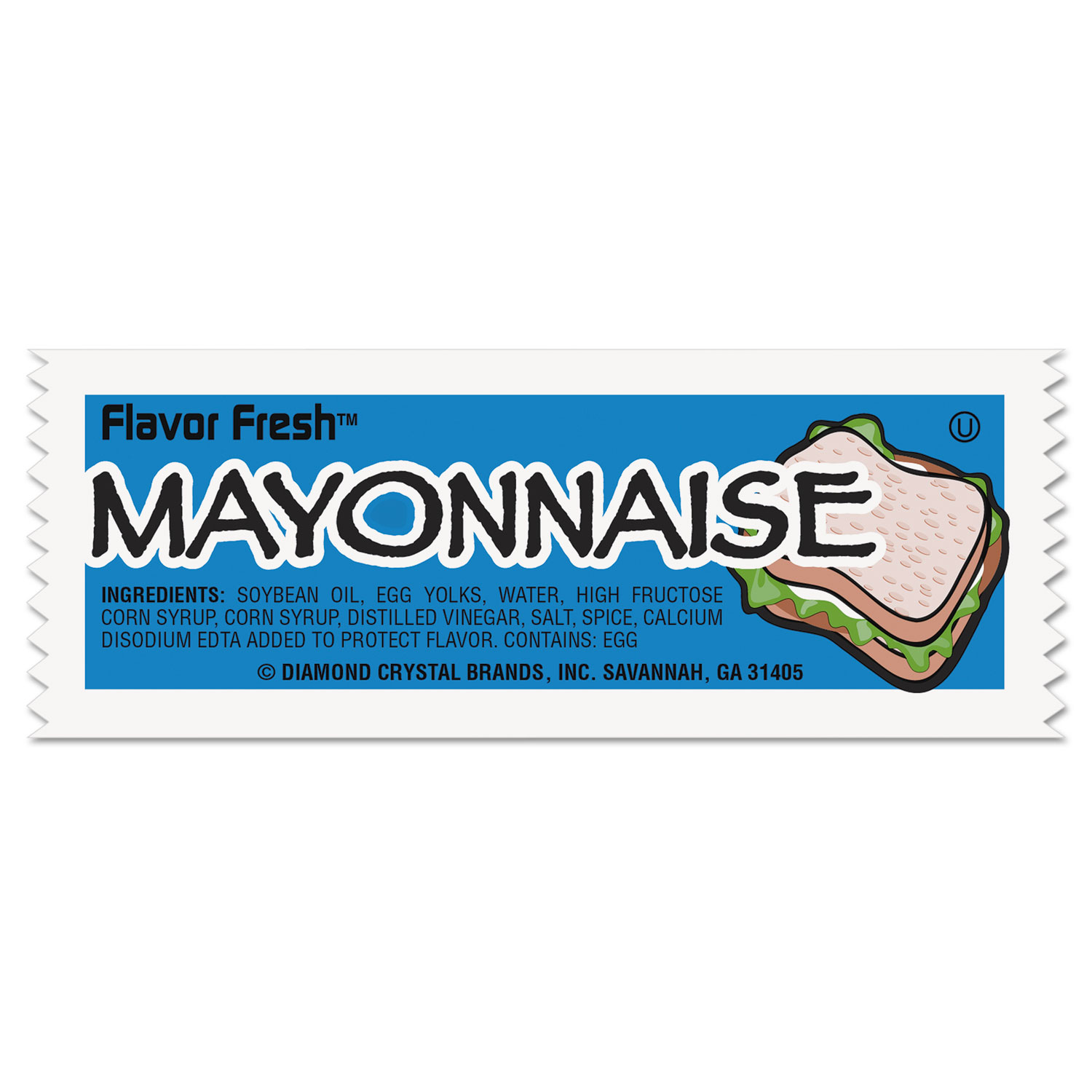 Flavor Fresh Mayonnaise Packets, .317oz Packet, 200/Carton