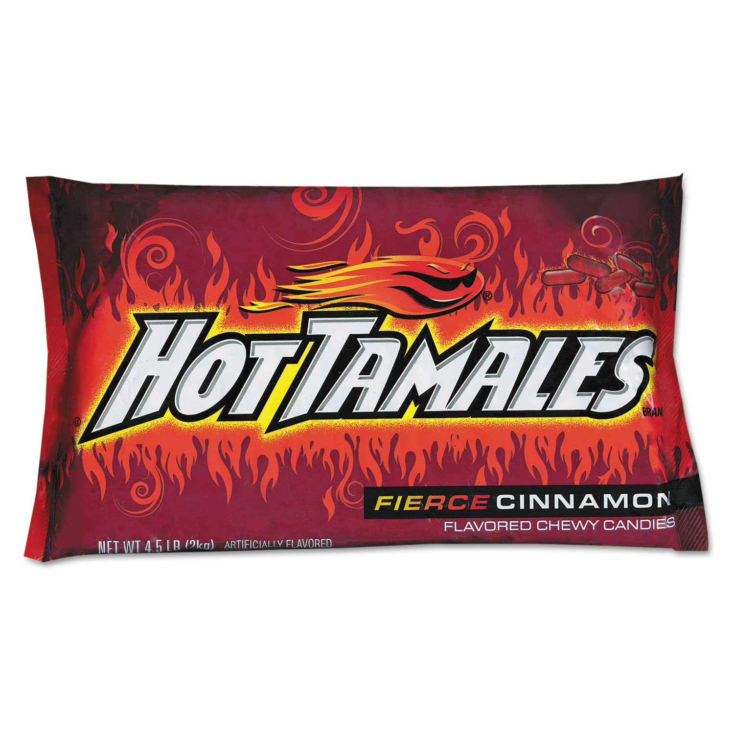  Hot Tamales JUS460989 Cinnamon Candy, 4.5 lbs, Bag (JBI460989) 