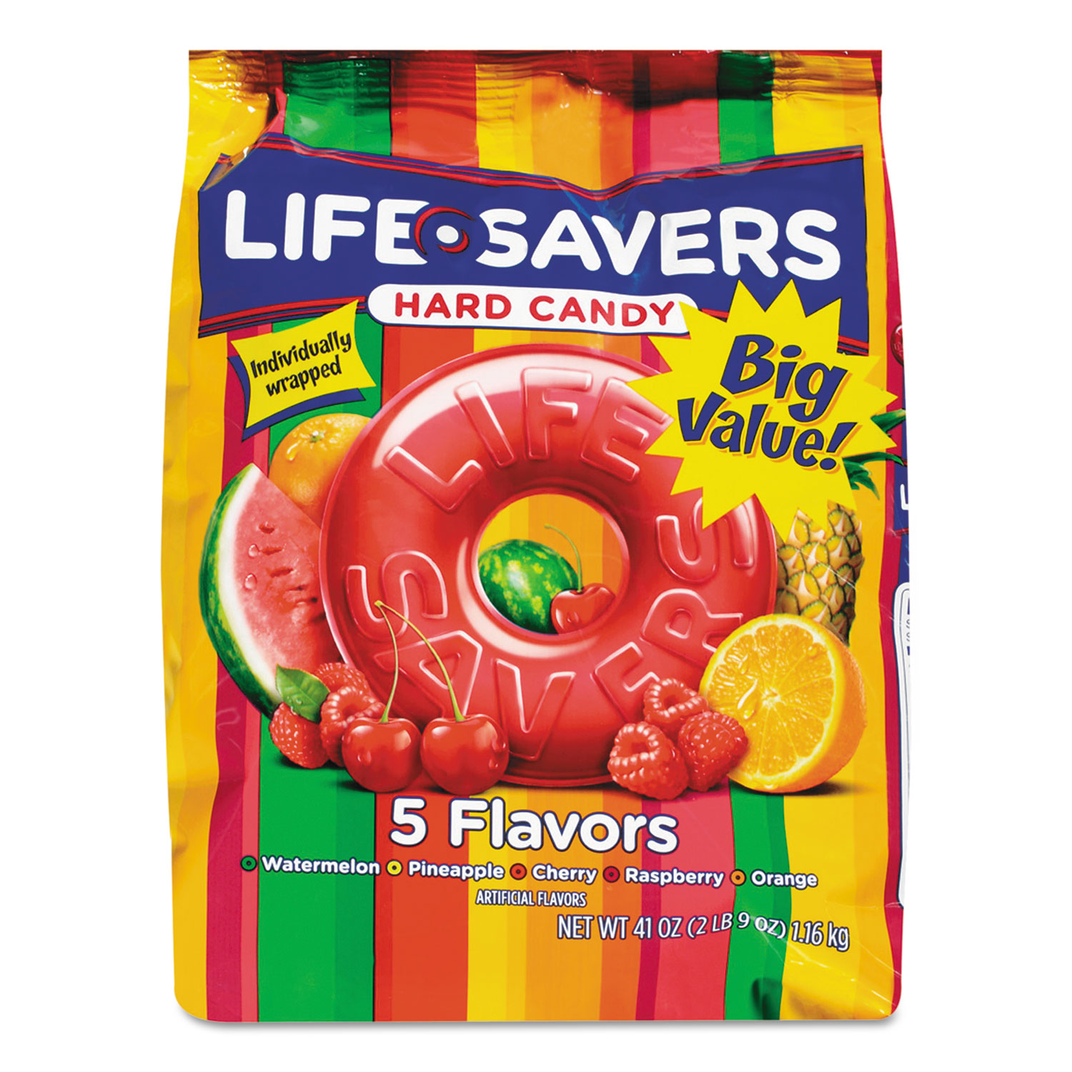 5 Flavors Hard Candy Bag, 41 ounce