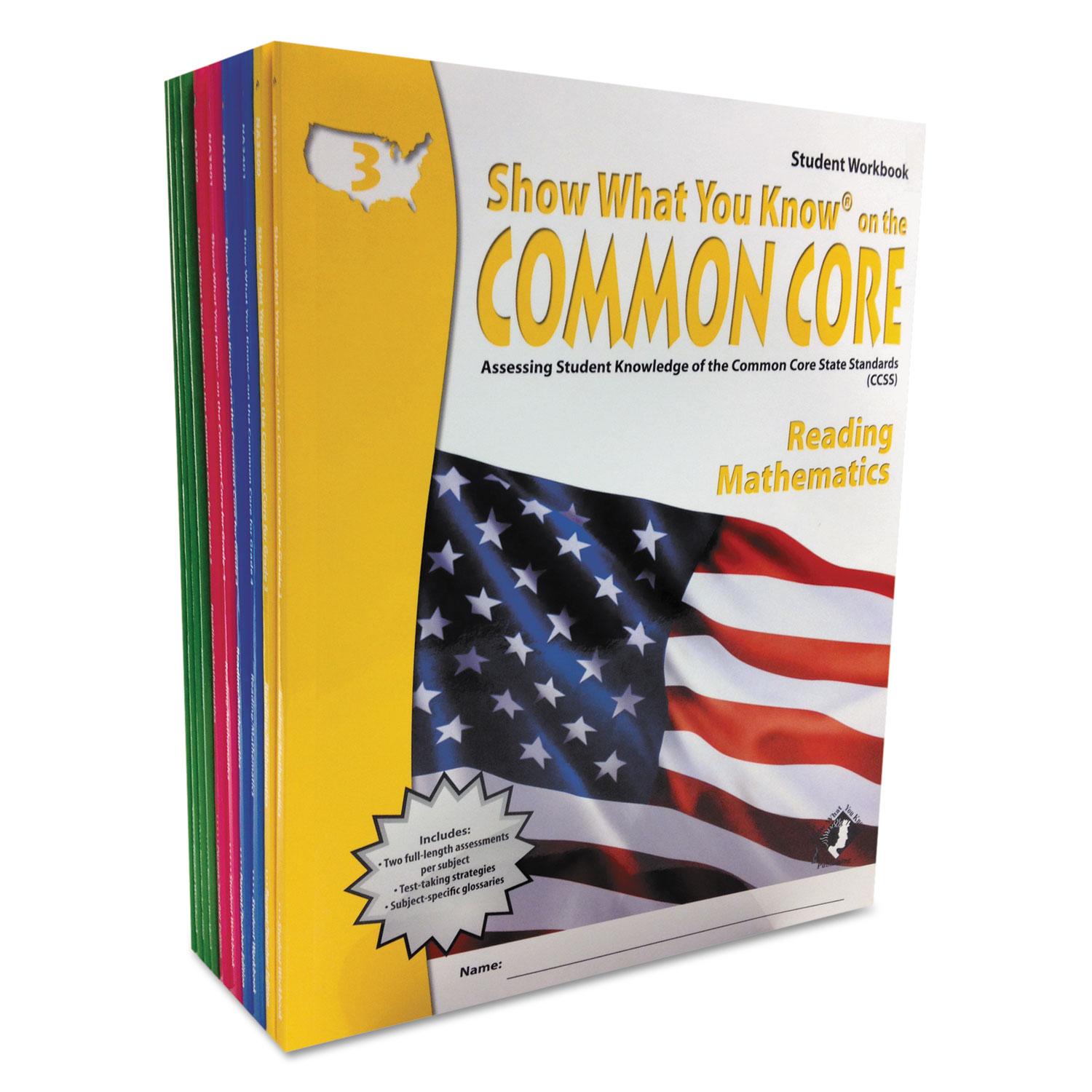 Common Core Assessment Reference Kit, Math/Reading, Grades 3-6, 1280 Pages
