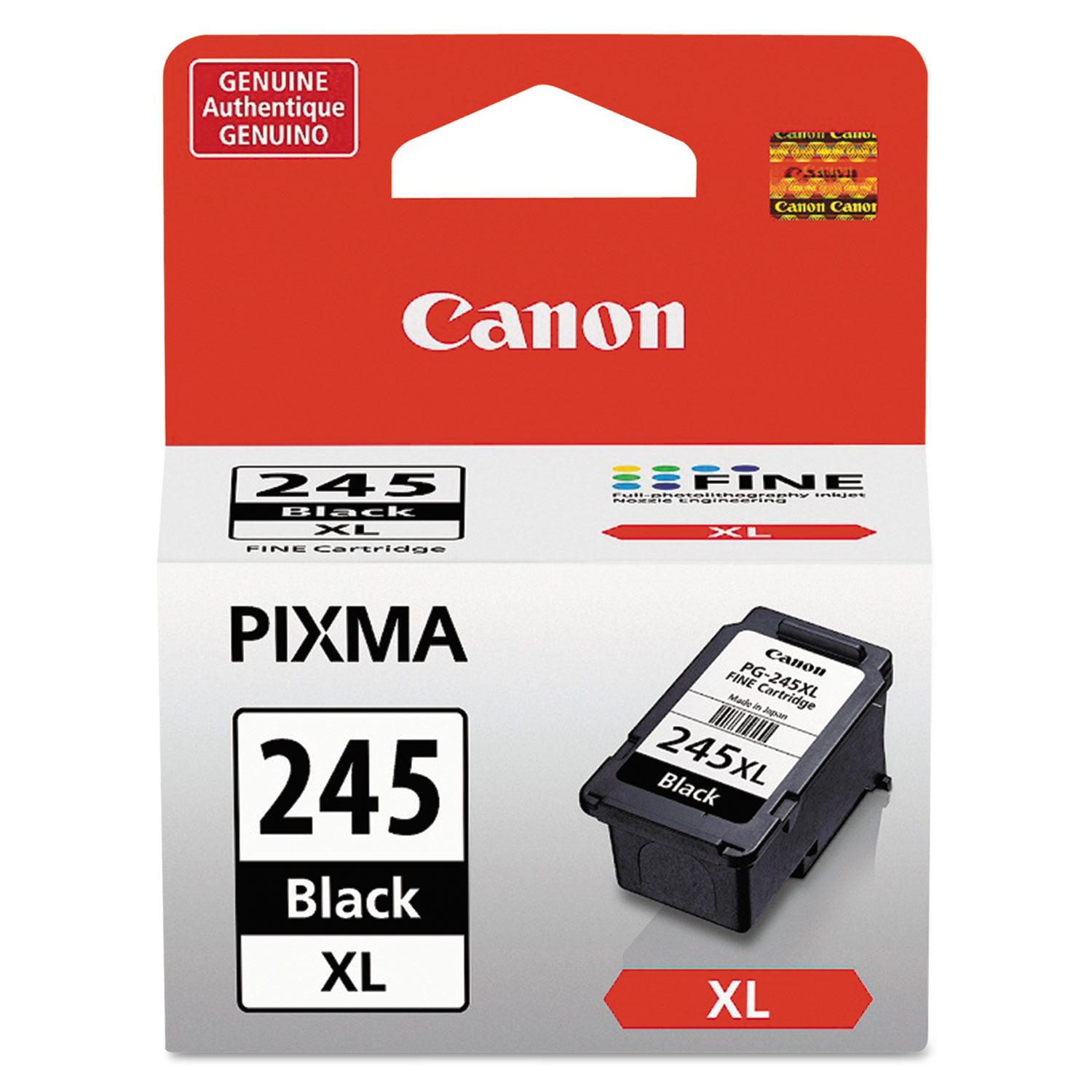  Canon 8278B001 8278B001 (PG-245XL) ChromaLife100+ High-Yield Ink, 300 Page-Yield, Black (CNM8278B001) 