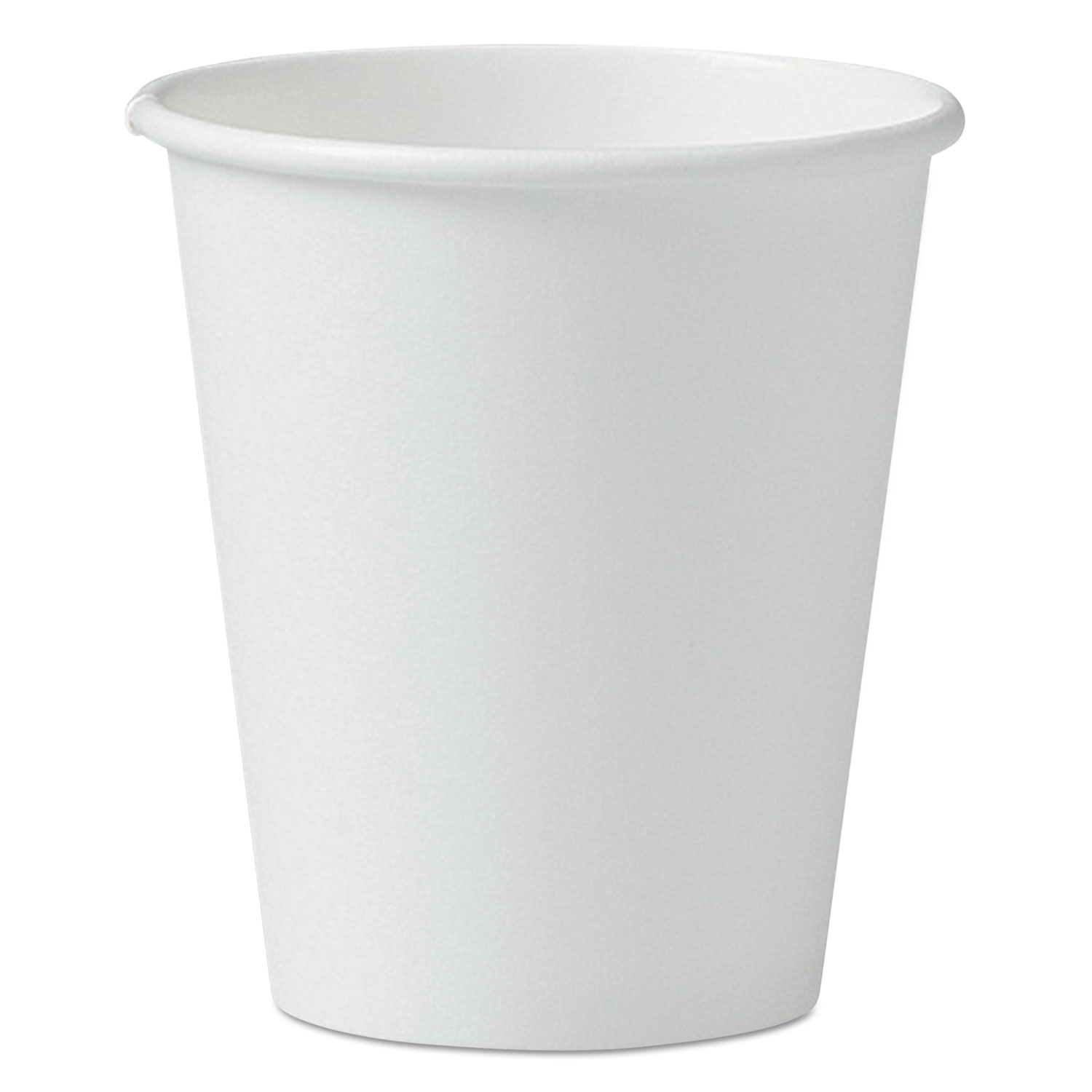  Dart 376W-2050 Single-Sided Poly Paper Hot Cups, 6oz, White, 50/Pack, 20 Packs/Carton (SCC376W) 