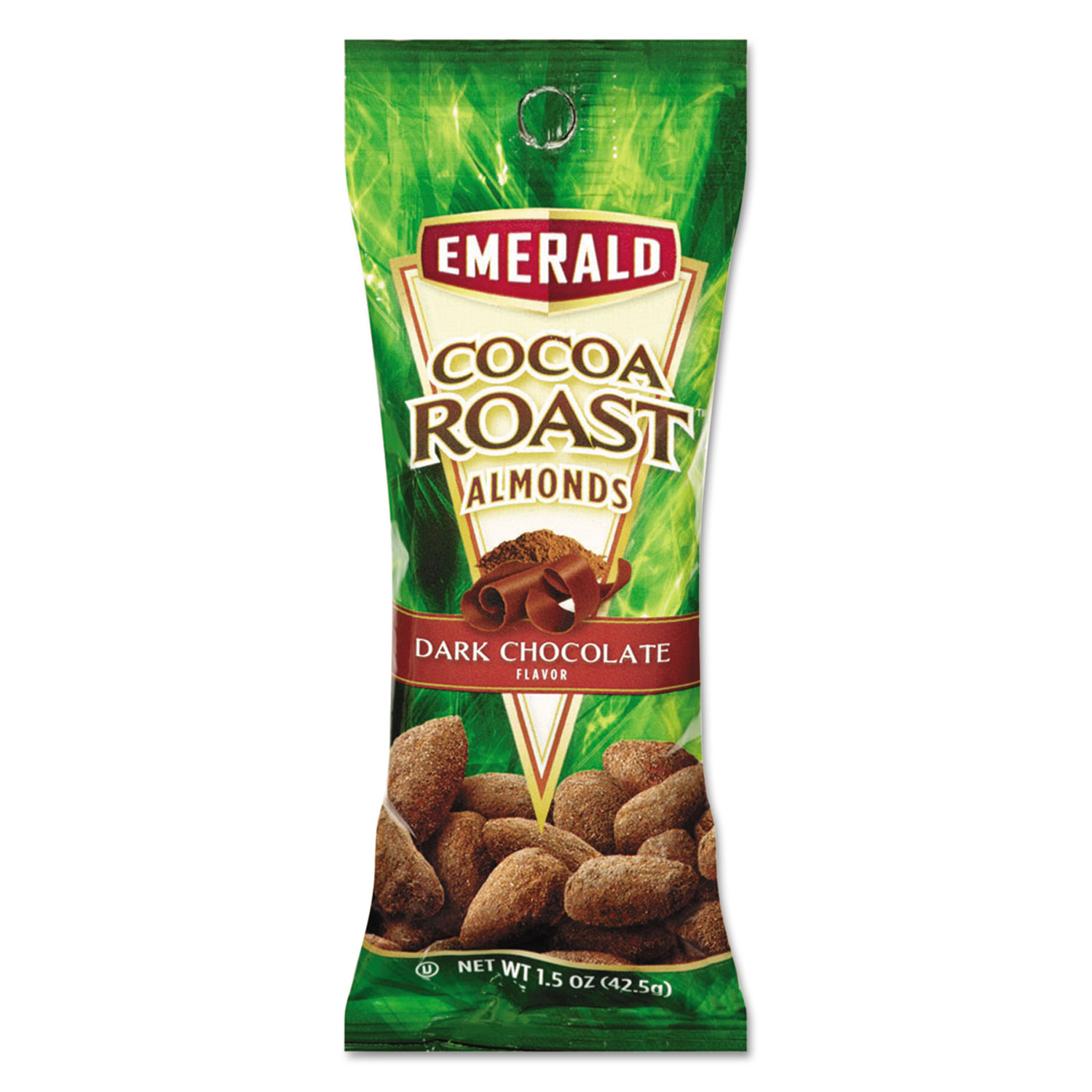 Cocoa Roast Almonds, 1.5 oz. Tube Package, 12/Box