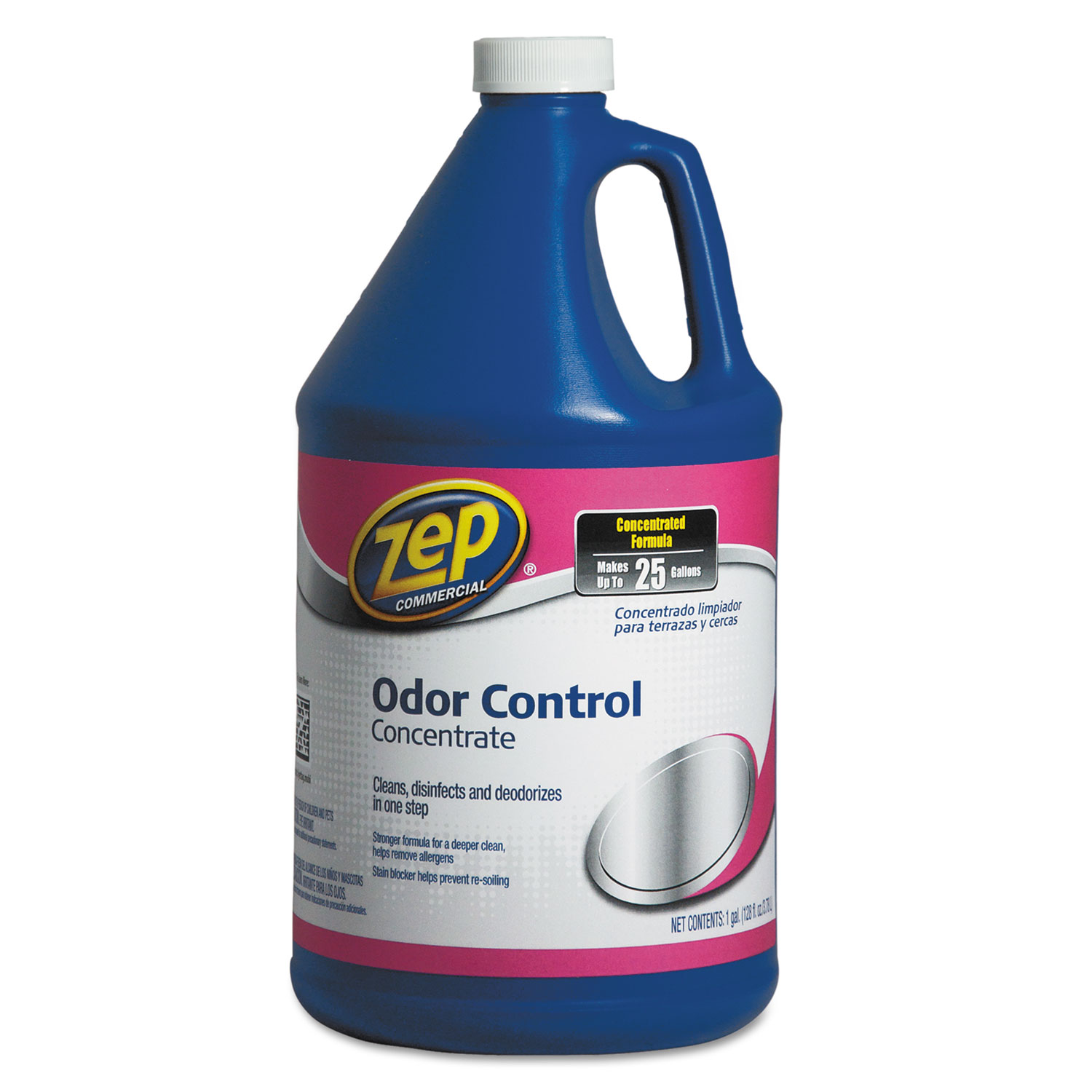  Zep Commercial ZUOCC128 Odor Control, Lemon, 128 oz, Bottle (ZPEZUOCC128EA) 