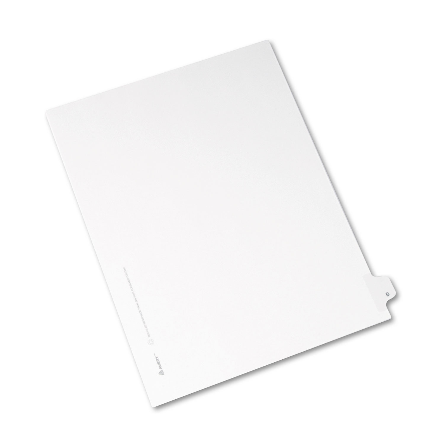  Avery 82164 Preprinted Legal Exhibit Side Tab Index Dividers, Allstate Style, 26-Tab, B, 11 x 8.5, White, 25/Pack (AVE82164) 