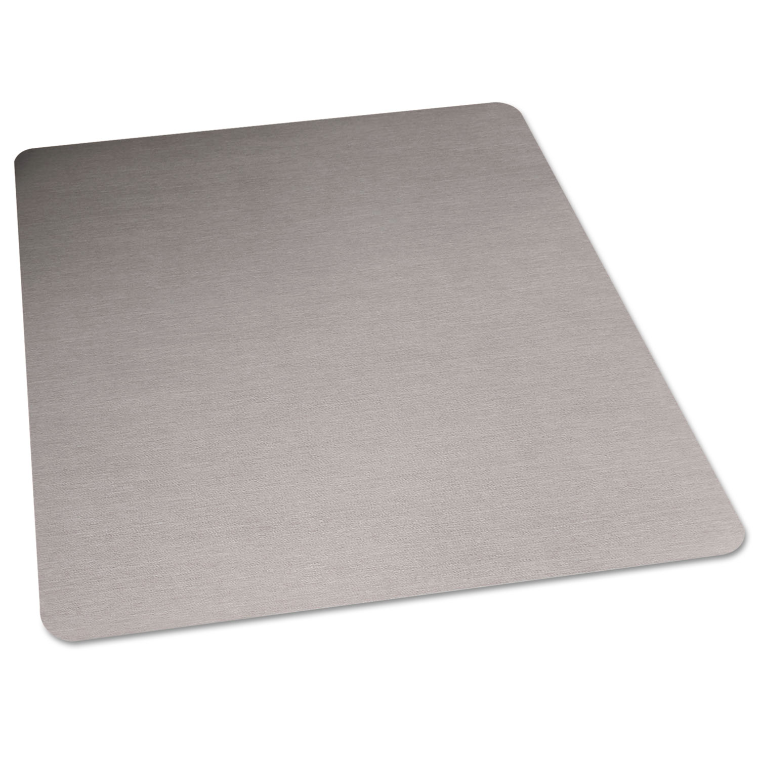 Stainless 60x46 Rectangle Chair Mat, Design Series for Carpet up to 3/4