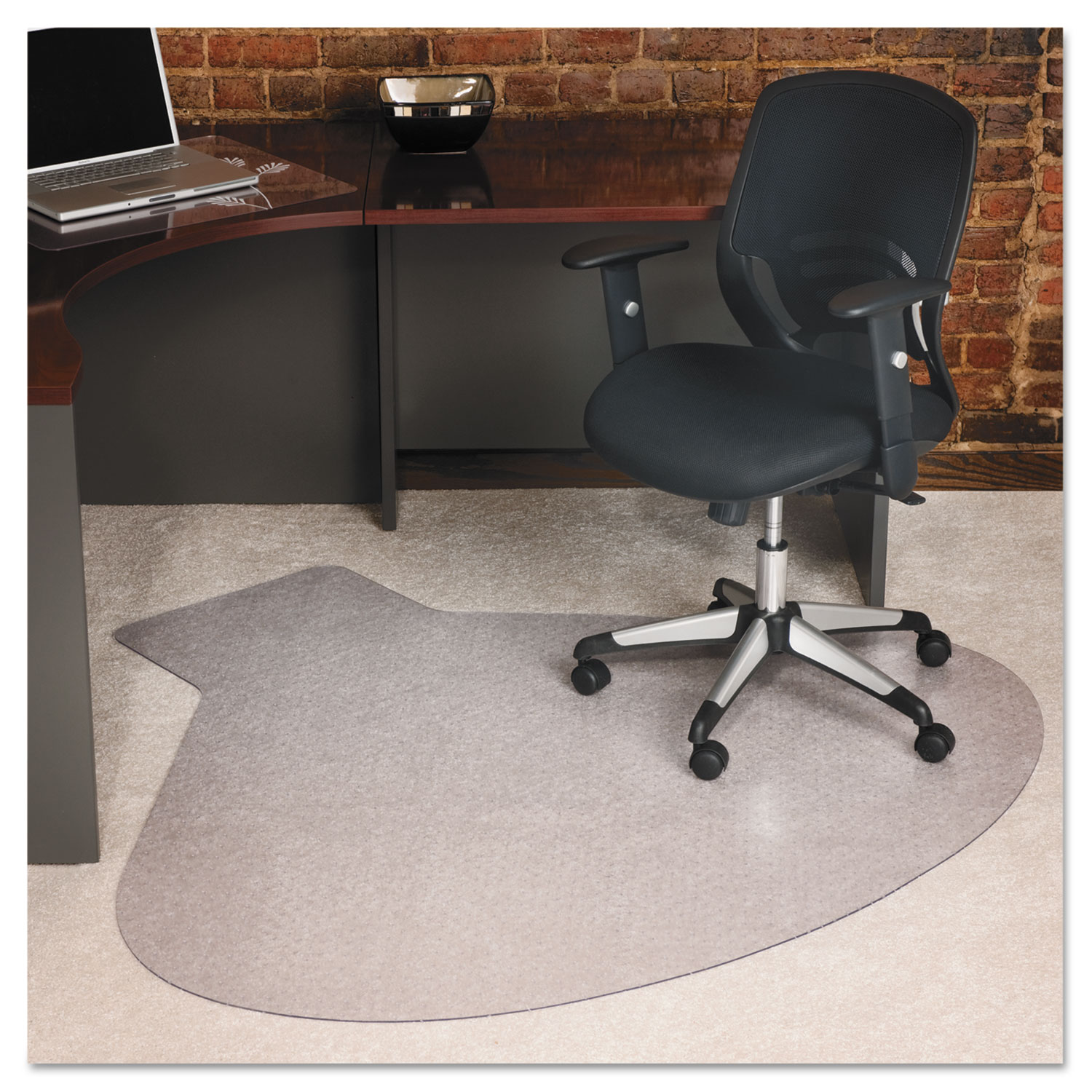 EverLife Chair Mats For Medium Pile Carpet by ES Robbins ESR