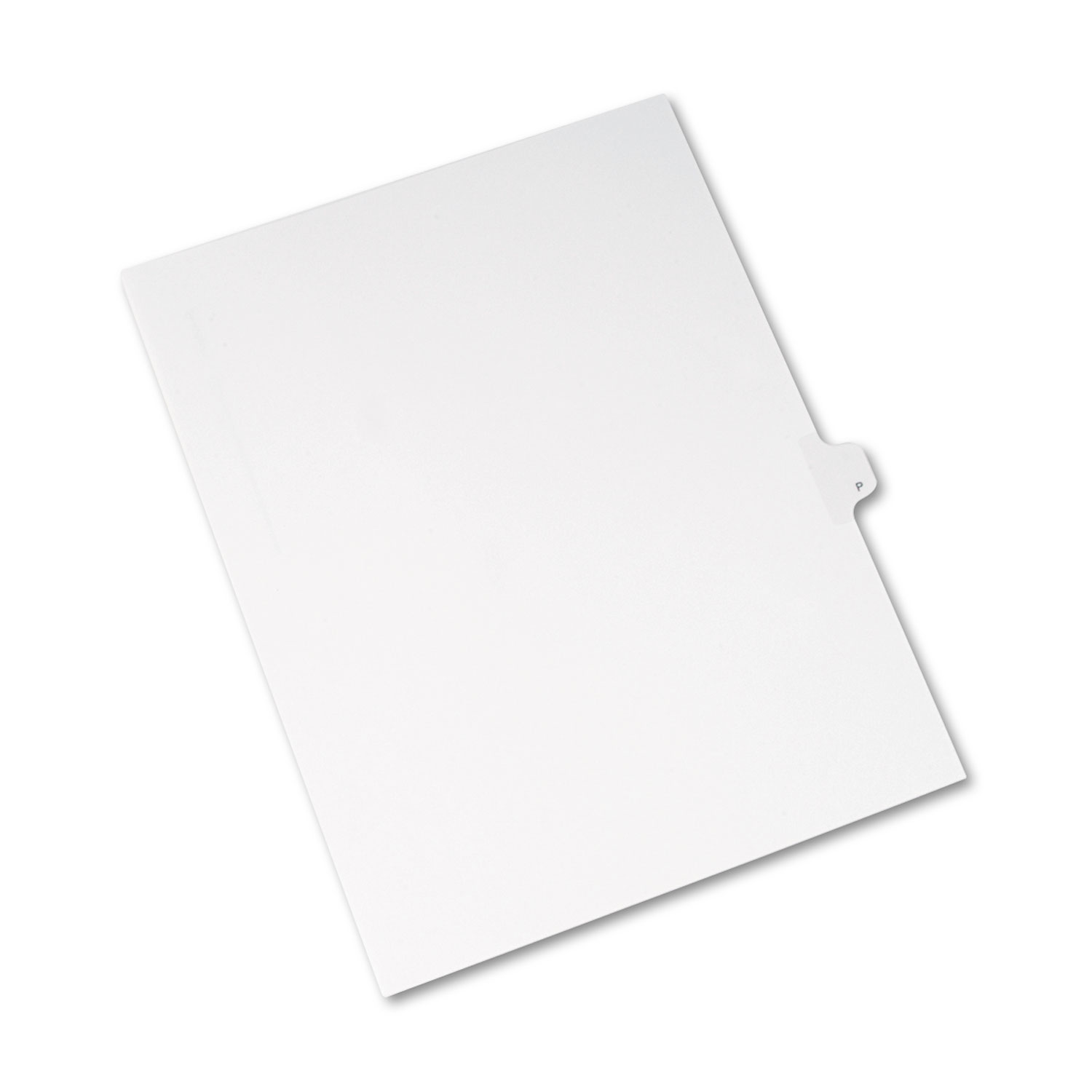  Avery 82178 Preprinted Legal Exhibit Side Tab Index Dividers, Allstate Style, 26-Tab, P, 11 x 8.5, White, 25/Pack (AVE82178) 