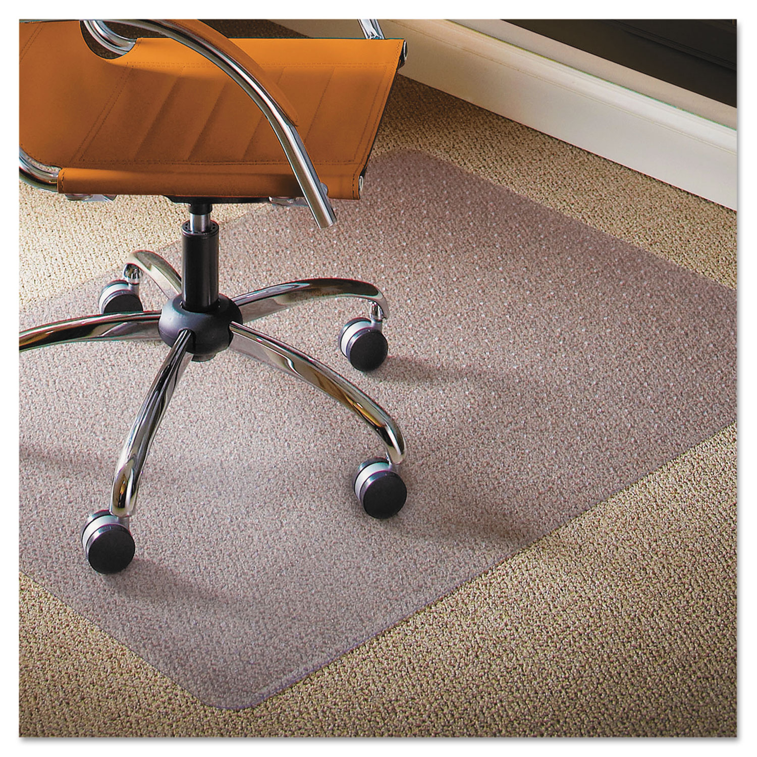 Natural Origins Chair Mat For Carpet by ES Robbins® ESR141028