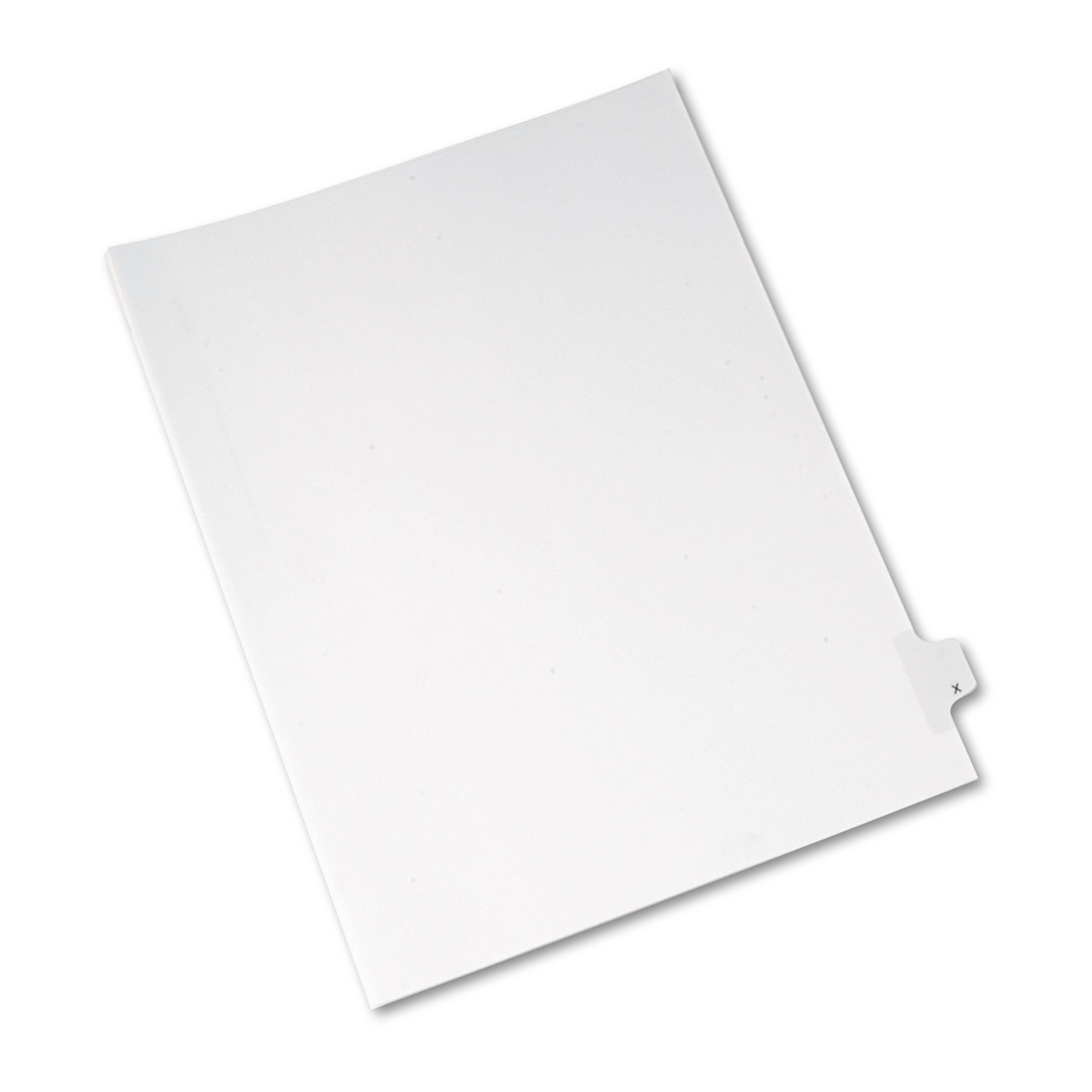  Avery 82186 Preprinted Legal Exhibit Side Tab Index Dividers, Allstate Style, 26-Tab, X, 11 x 8.5, White, 25/Pack (AVE82186) 