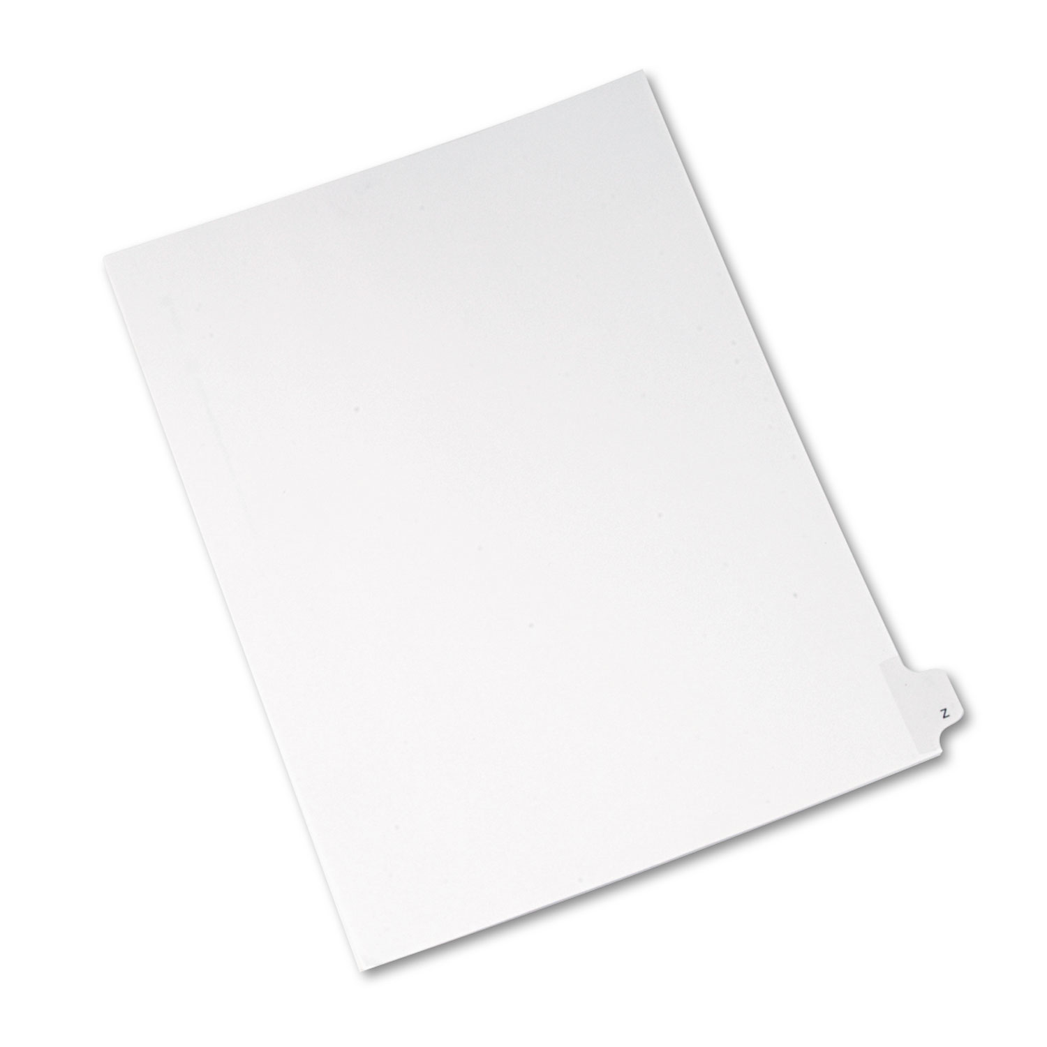  Avery 82188 Preprinted Legal Exhibit Side Tab Index Dividers, Allstate Style, 26-Tab, Z, 11 x 8.5, White, 25/Pack (AVE82188) 