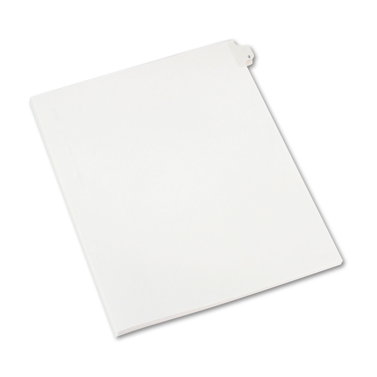  Avery 82200 Preprinted Legal Exhibit Side Tab Index Dividers, Allstate Style, 10-Tab, 2, 11 x 8.5, White, 25/Pack (AVE82200) 